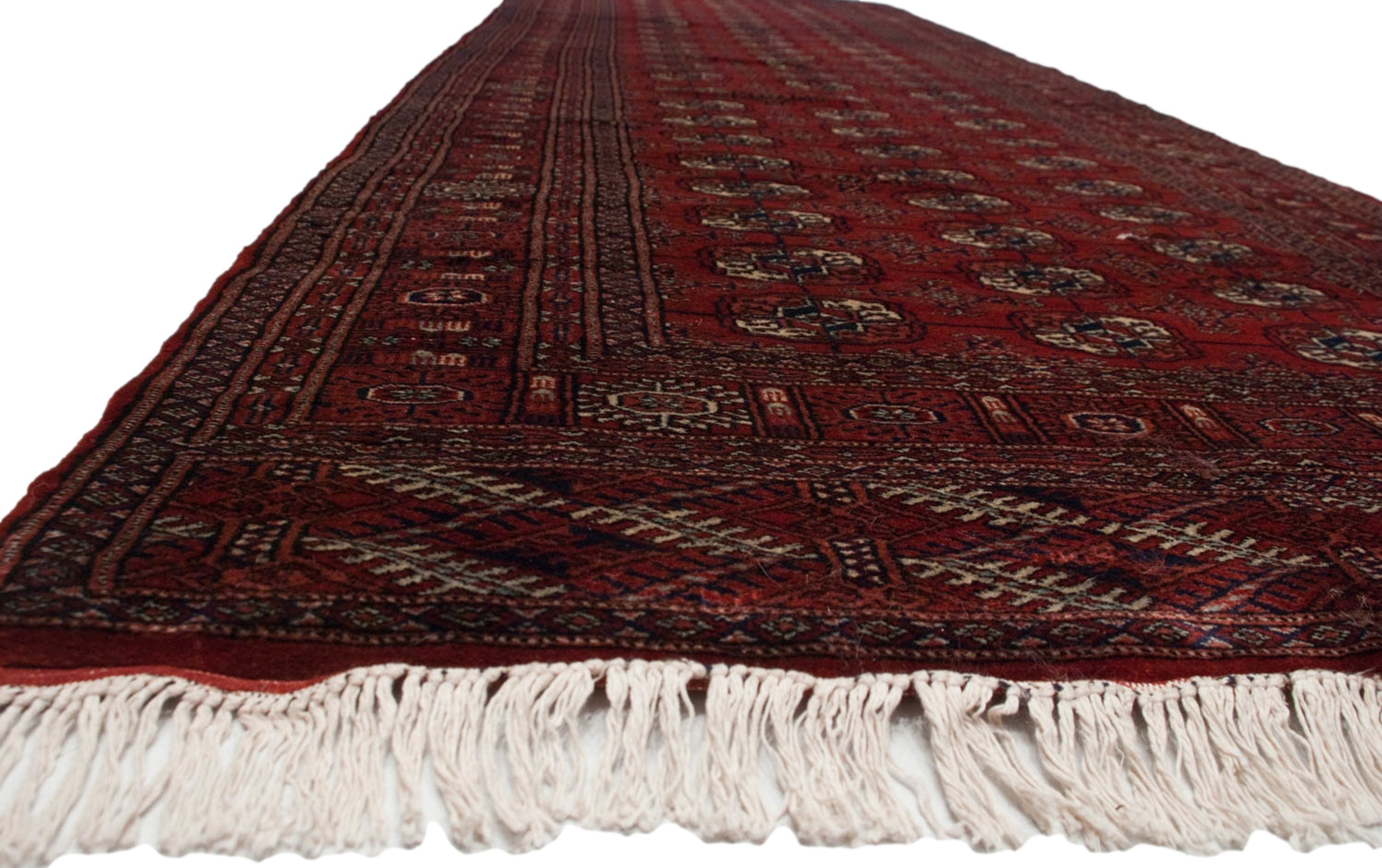 4x12 Vintage Fine Bokhara Rug Runner by Old New House® - product image 10 for Resin Society