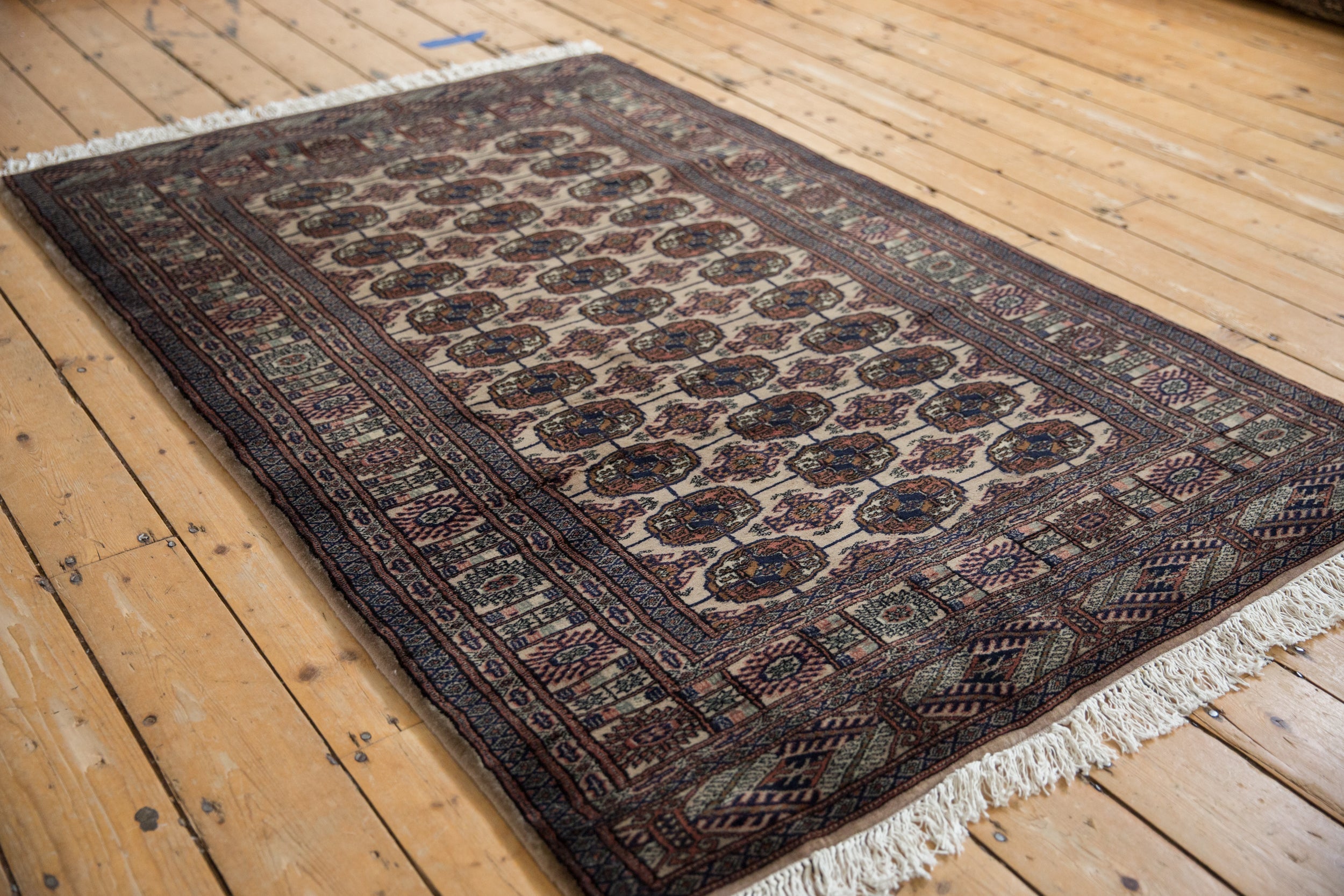 4x6.5 Vintage Fine Bokhara Rug by Old New House® - product image 3 for Resin Society