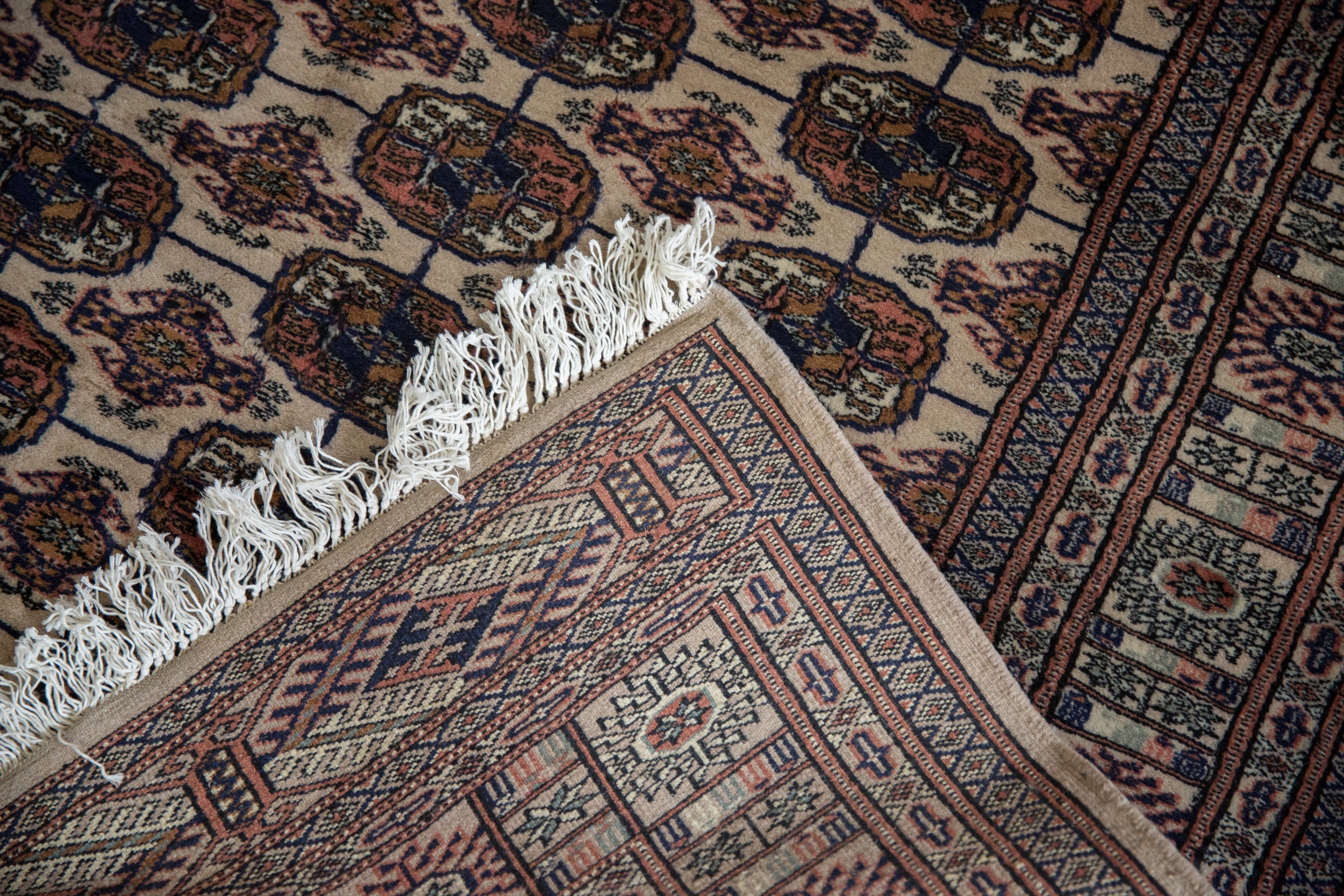4x6.5 Vintage Fine Bokhara Rug by Old New House® - product image 9 for Resin Society