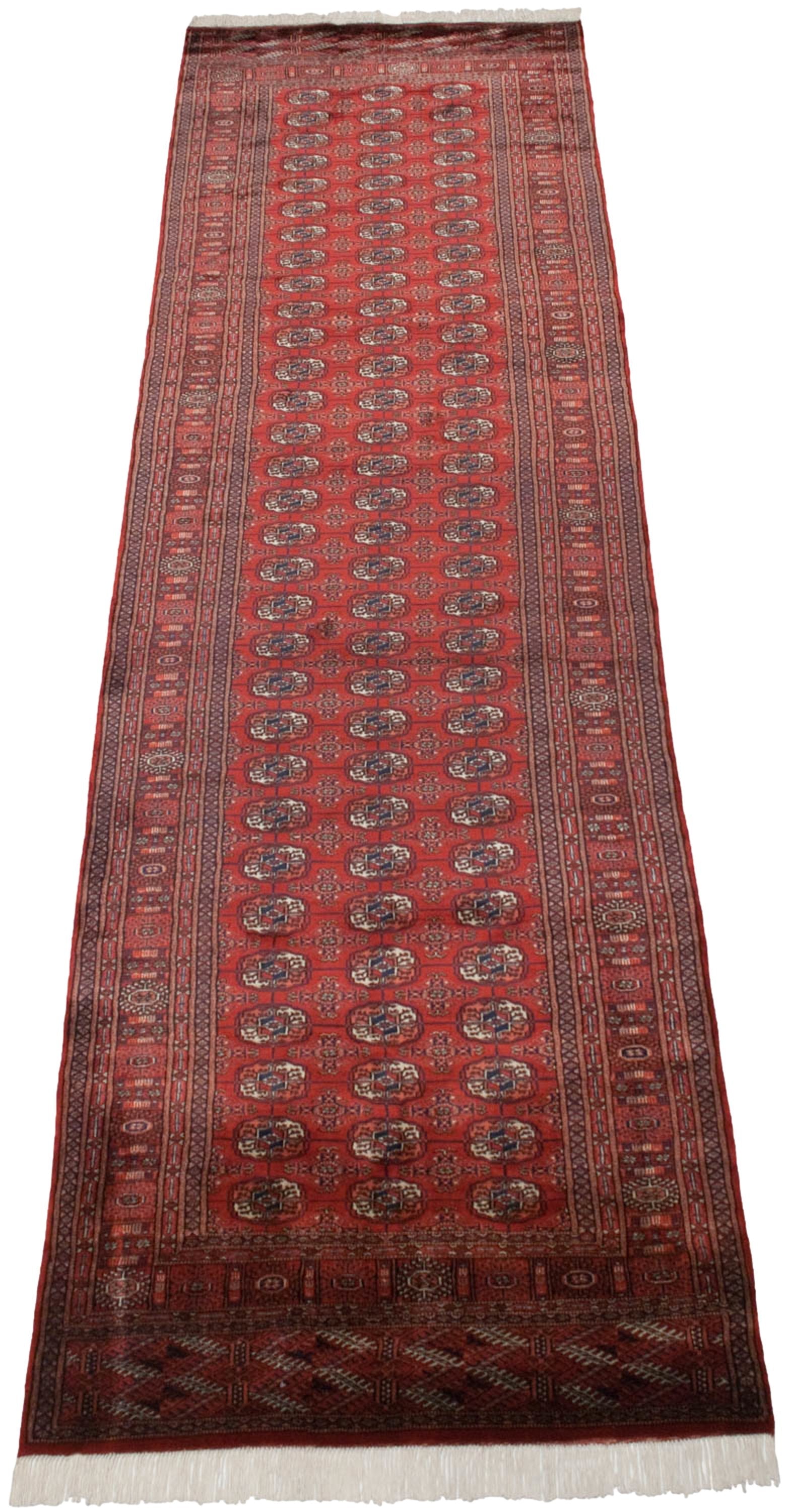 4x13.5 Vintage Fine Bokhara Rug Runner by Old New House® - product image 3 for Resin Society