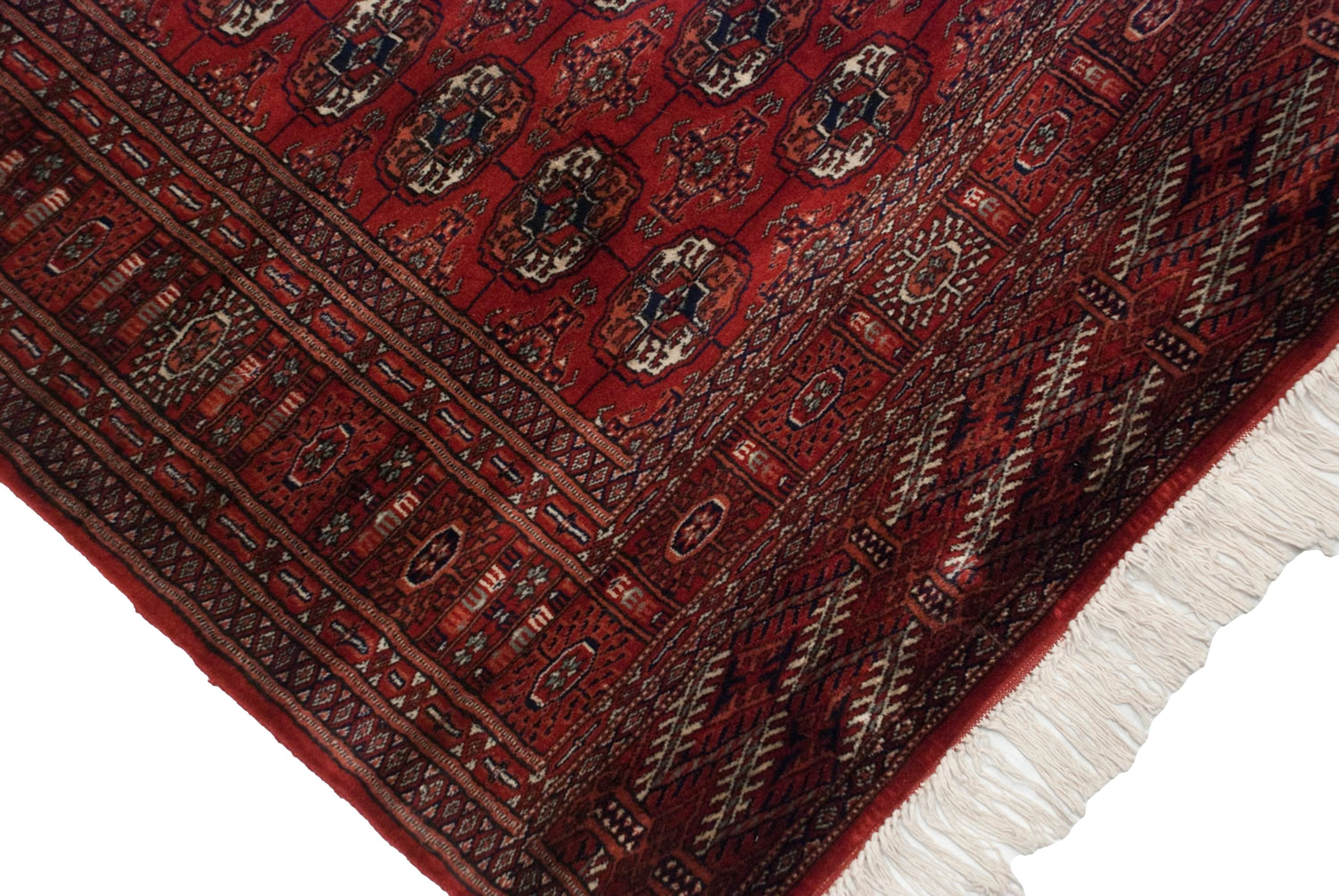 4x13.5 Vintage Fine Bokhara Rug Runner by Old New House® - product image 7 for Resin Society