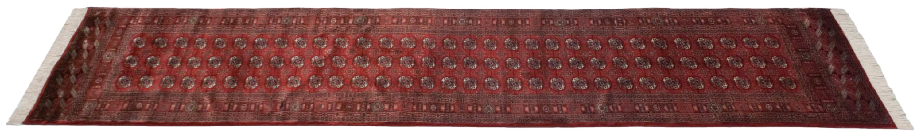 4x13.5 Vintage Fine Bokhara Rug Runner by Old New House® - product image 10 for Resin Society