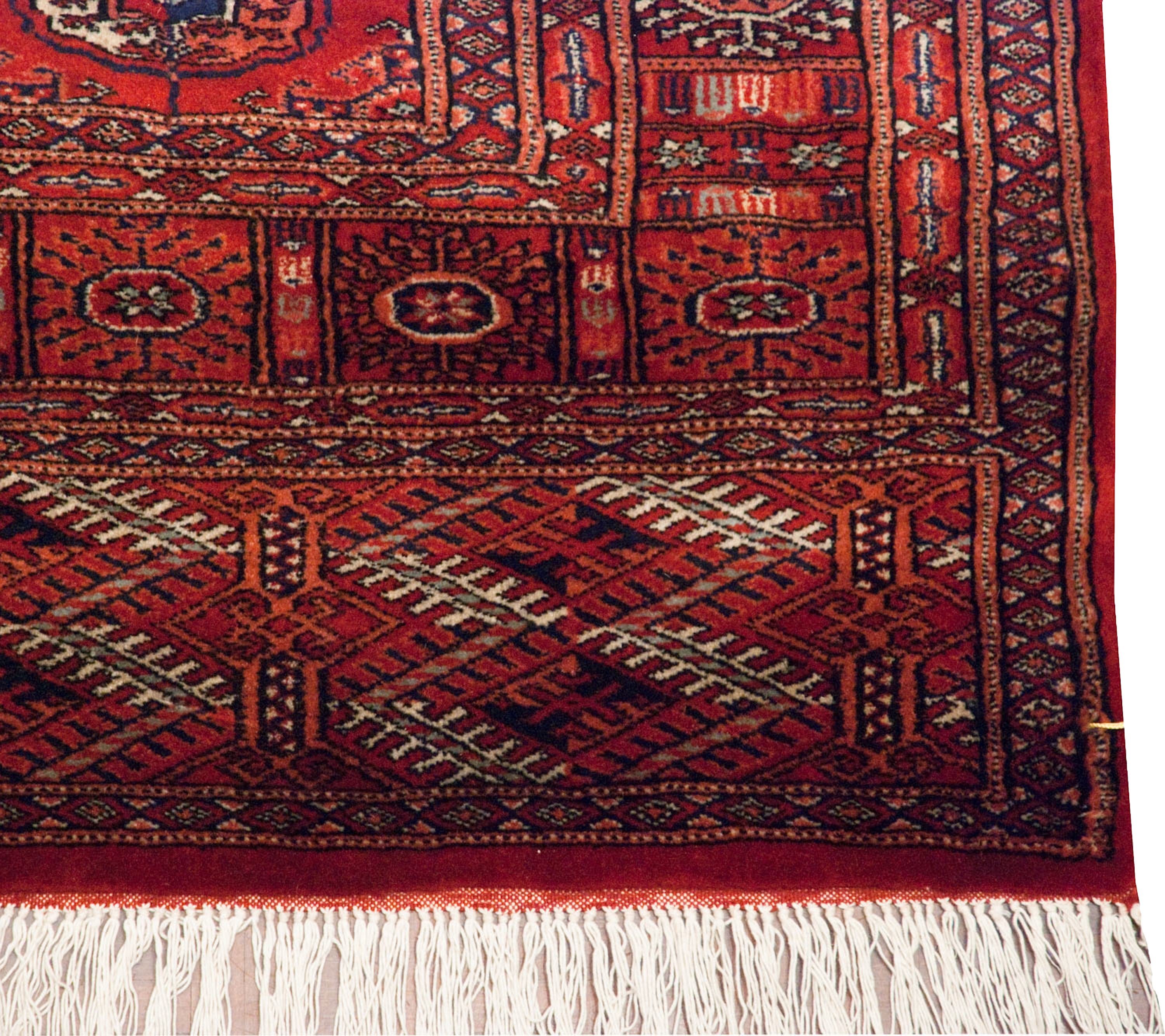 4x13.5 Vintage Fine Bokhara Rug Runner by Old New House® - product image 19 for Resin Society