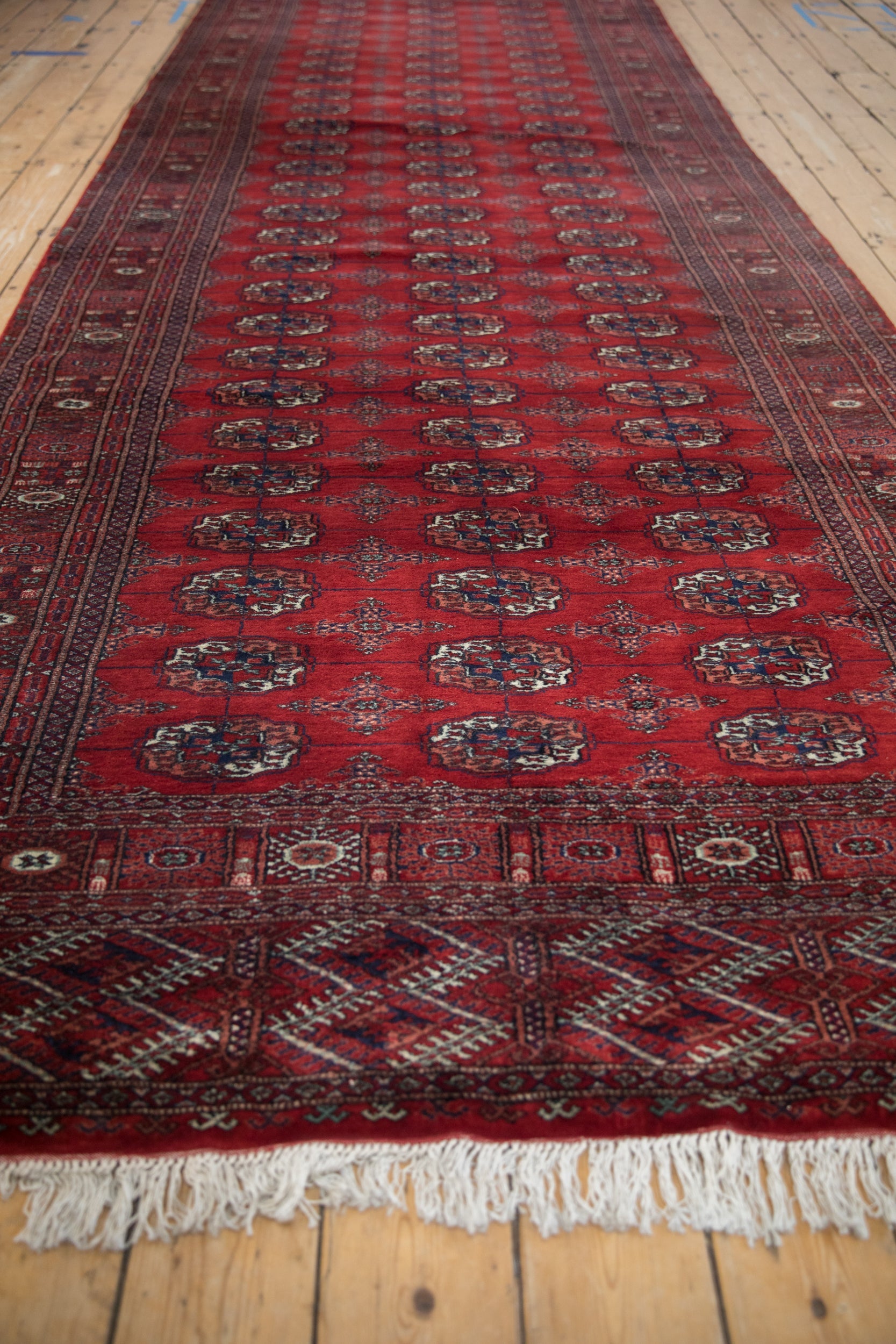 5x14 Vintage Fine Bokhara Rug Runner by Old New House® - product image 5 for Resin Society