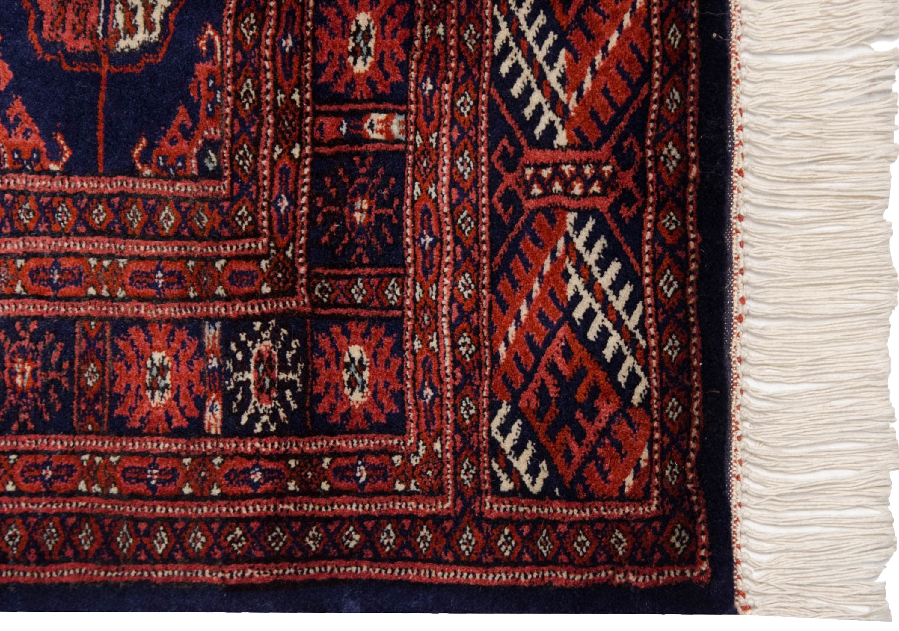 3x5.5 Vintage Fine Bokhara Rug by Old New House® - product image 5 for Resin Society