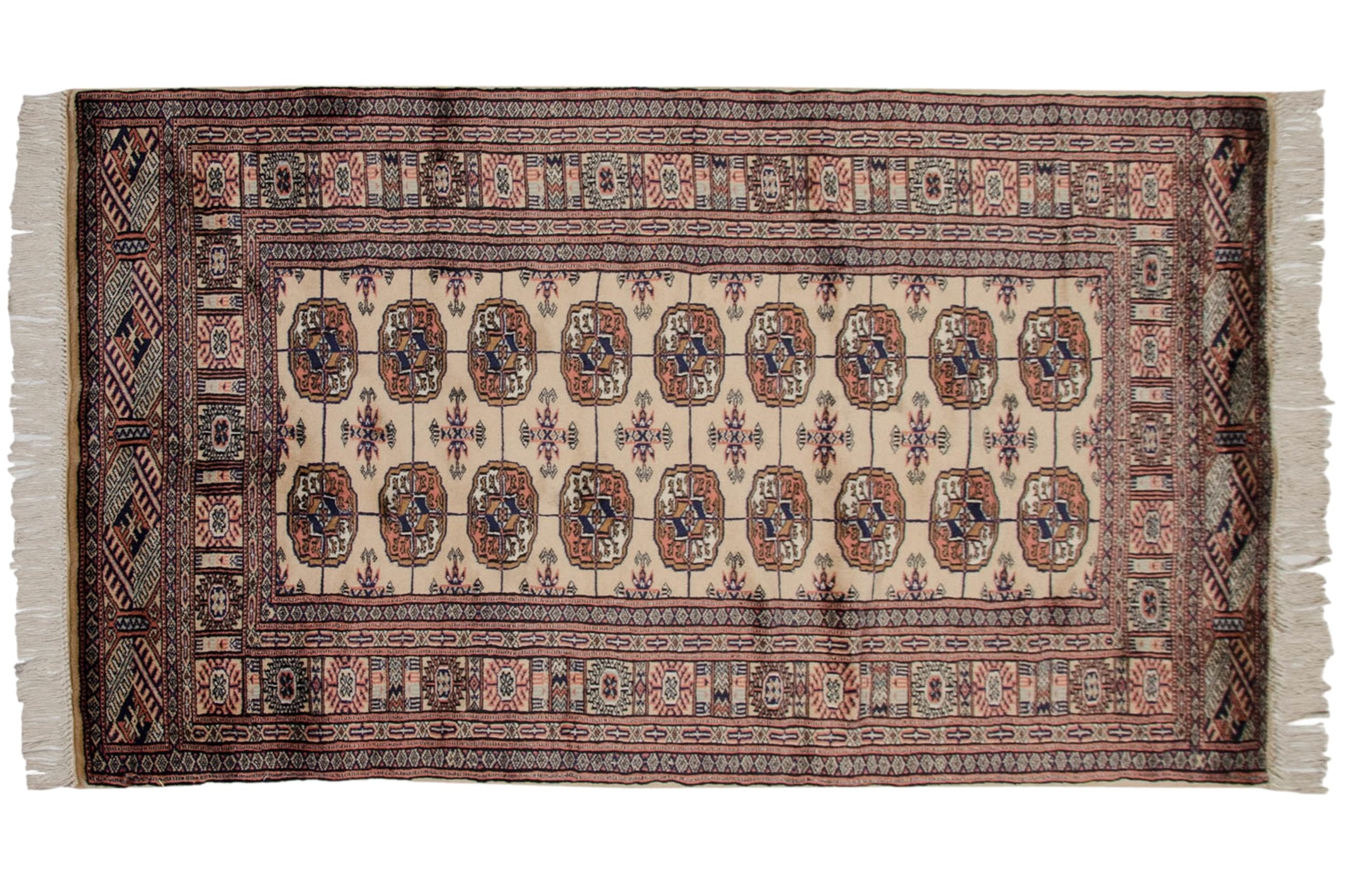 3x5.5 Vintage Fine Bokhara Rug by Old New House® - product image 2 for Resin Society