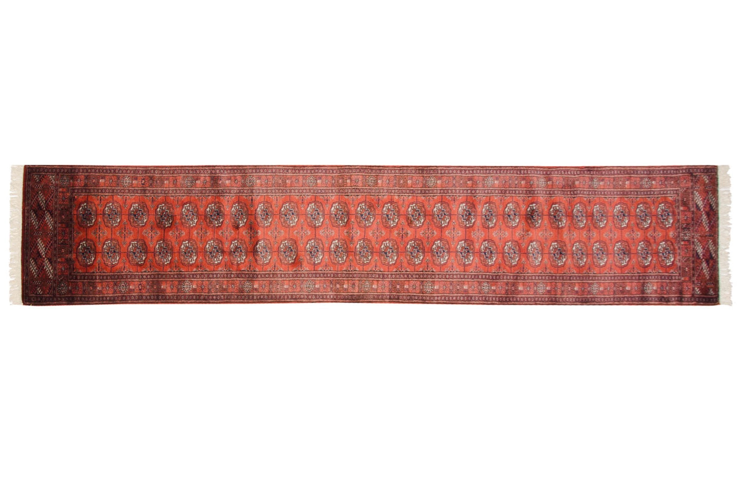2.5x12.5 Vintage Fine Bokhara Rug Runner by Old New House® - main product image for Resin Society