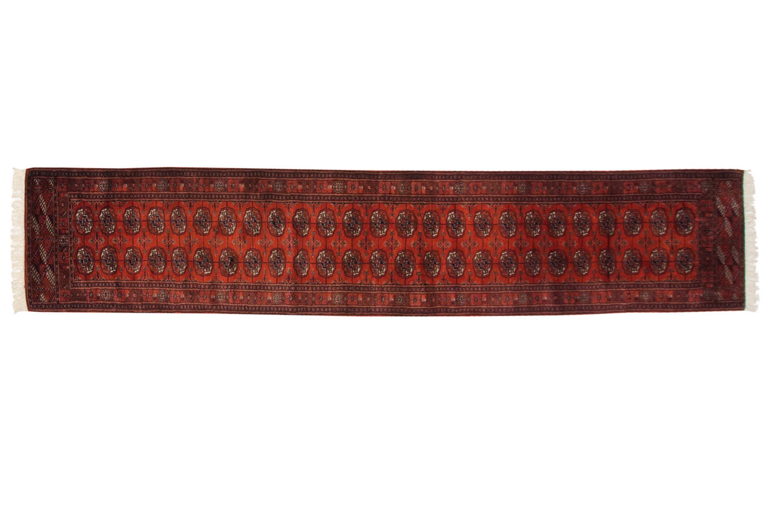 2.5x12.5 Vintage Fine Bokhara Rug Runner by Old New House® - product image 2 for Resin Society
