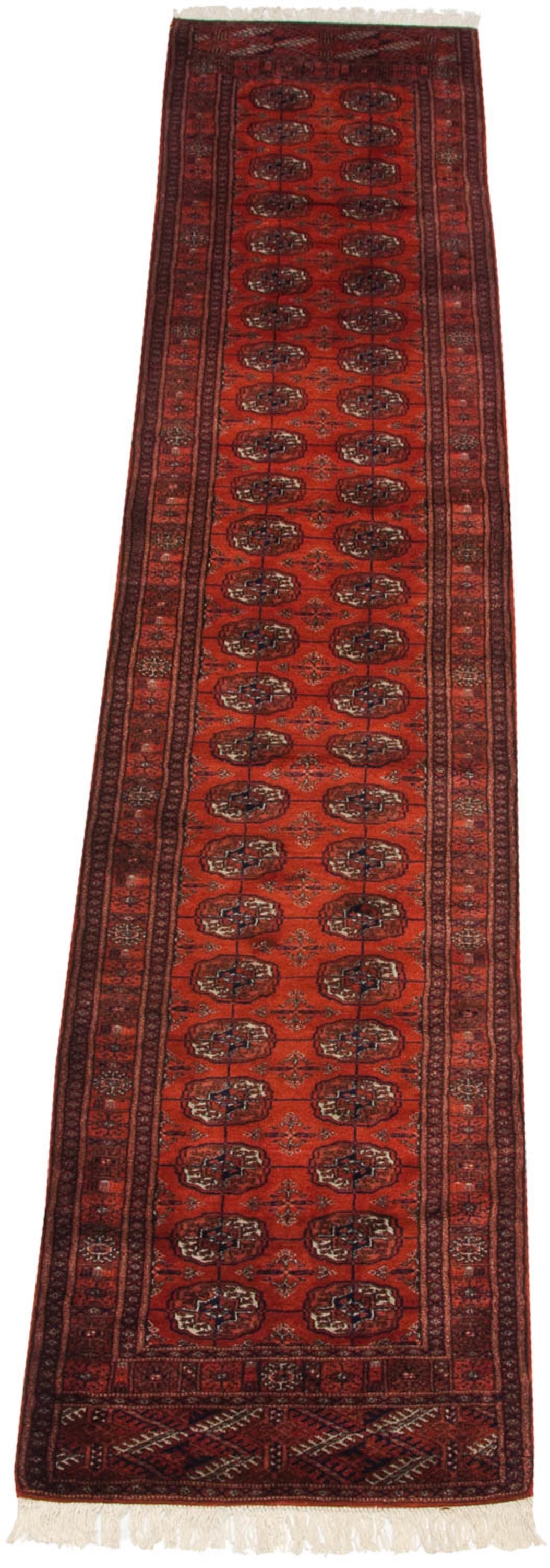 2.5x12.5 Vintage Fine Bokhara Rug Runner by Old New House® - product image 4 for Resin Society