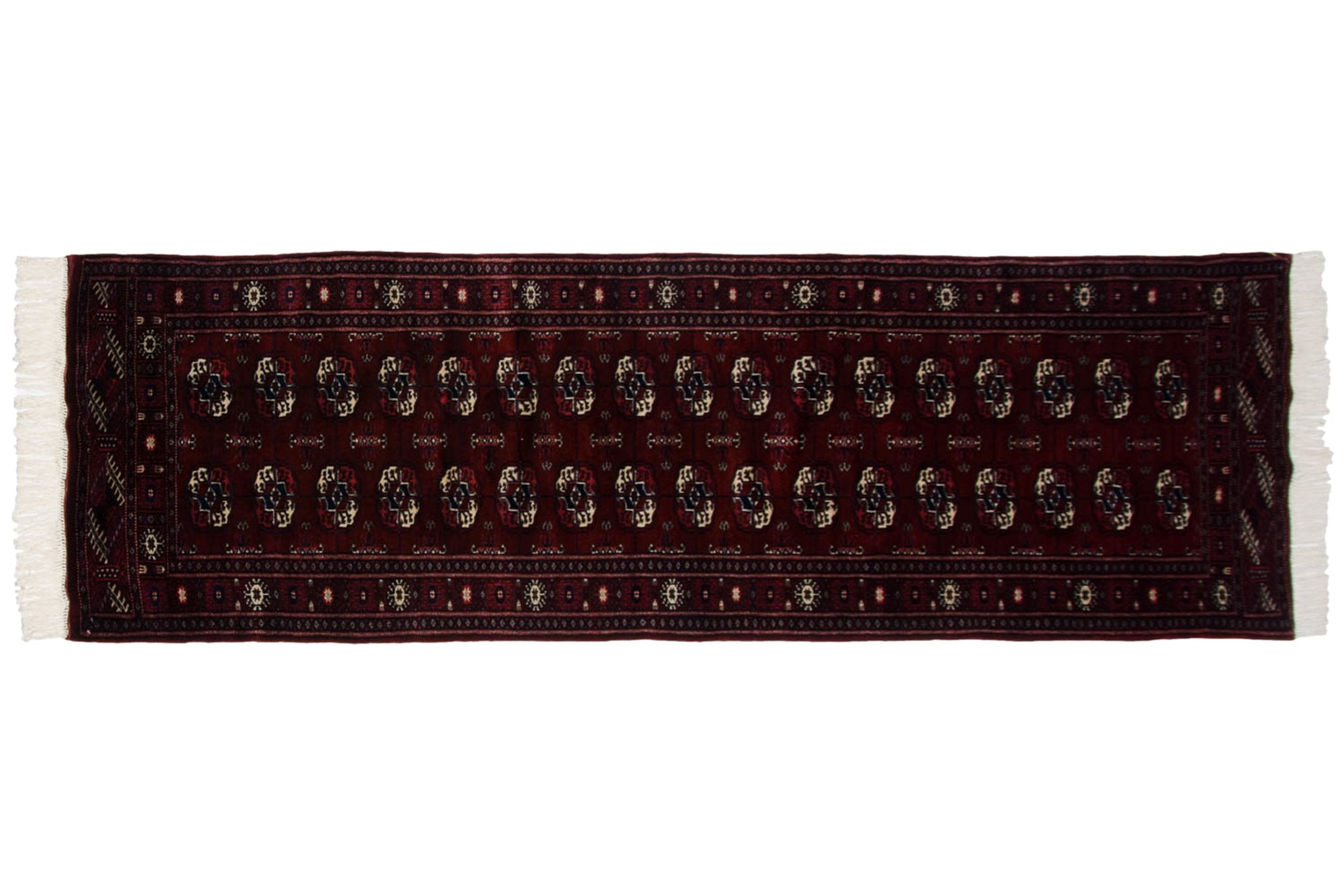 2.5x8 Vintage Fine Bokhara Rug Runner by Old New House® - product image 2 for Resin Society