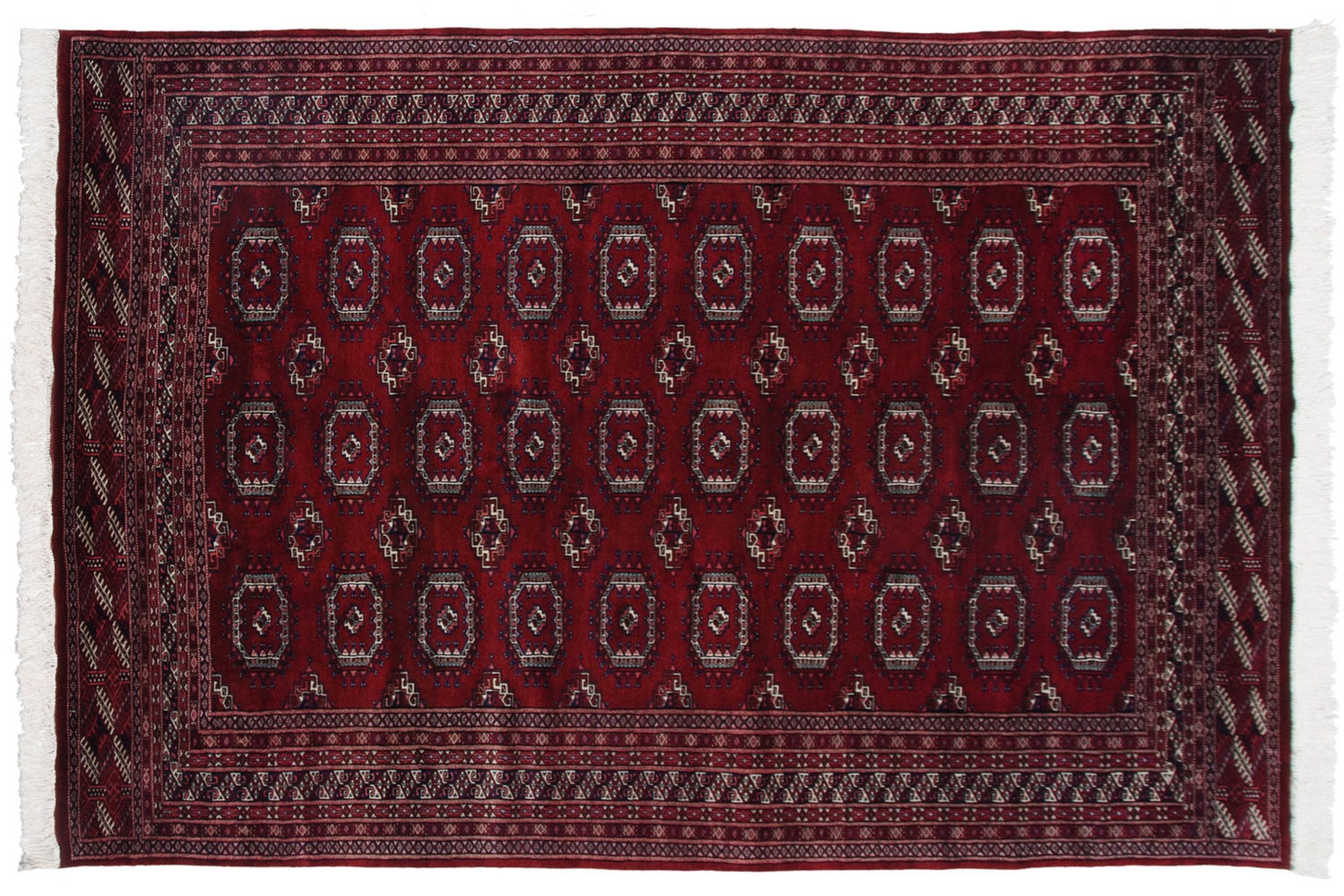 6x9 Vintage Fine Bokhara Carpet by Old New House® - main product image for Resin Society