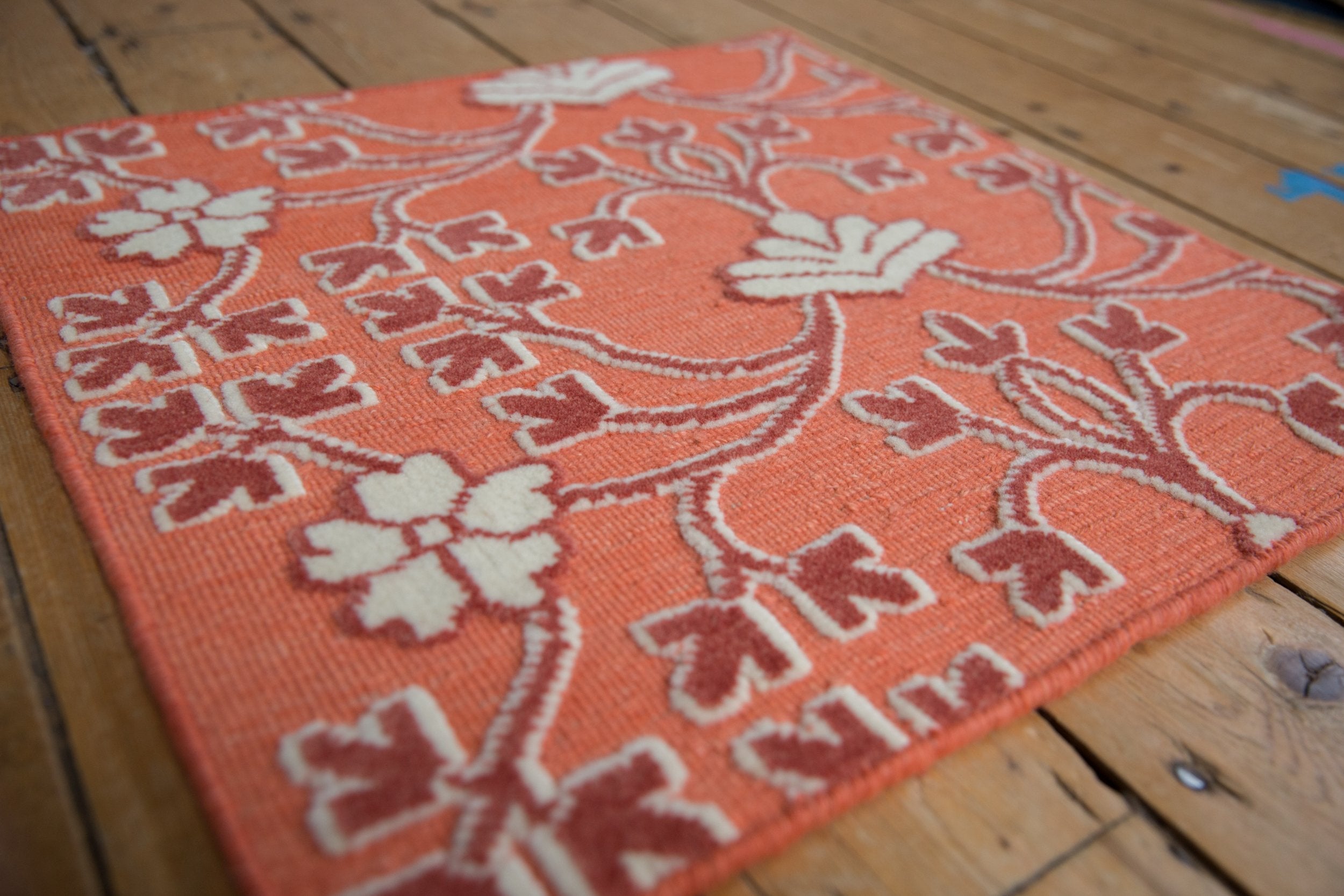 2x2 New Indian Samarkand Design Square Rug Mat