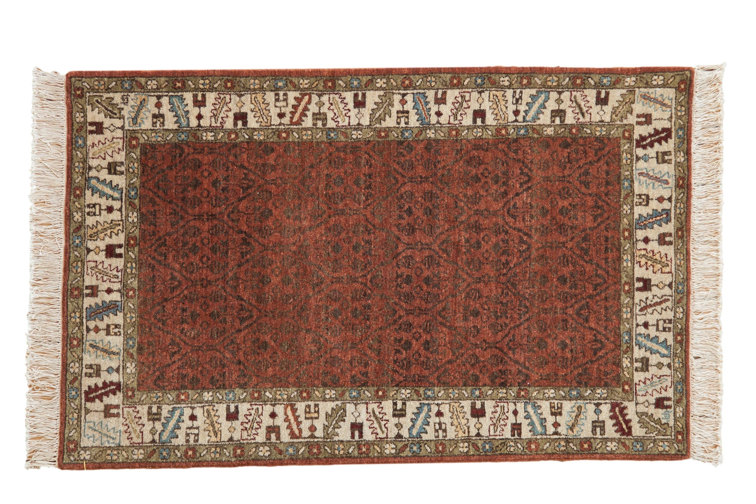 3x5 Vintage Armenian Northwest Persian Design Rug by Old New House® - main product image for Resin Society