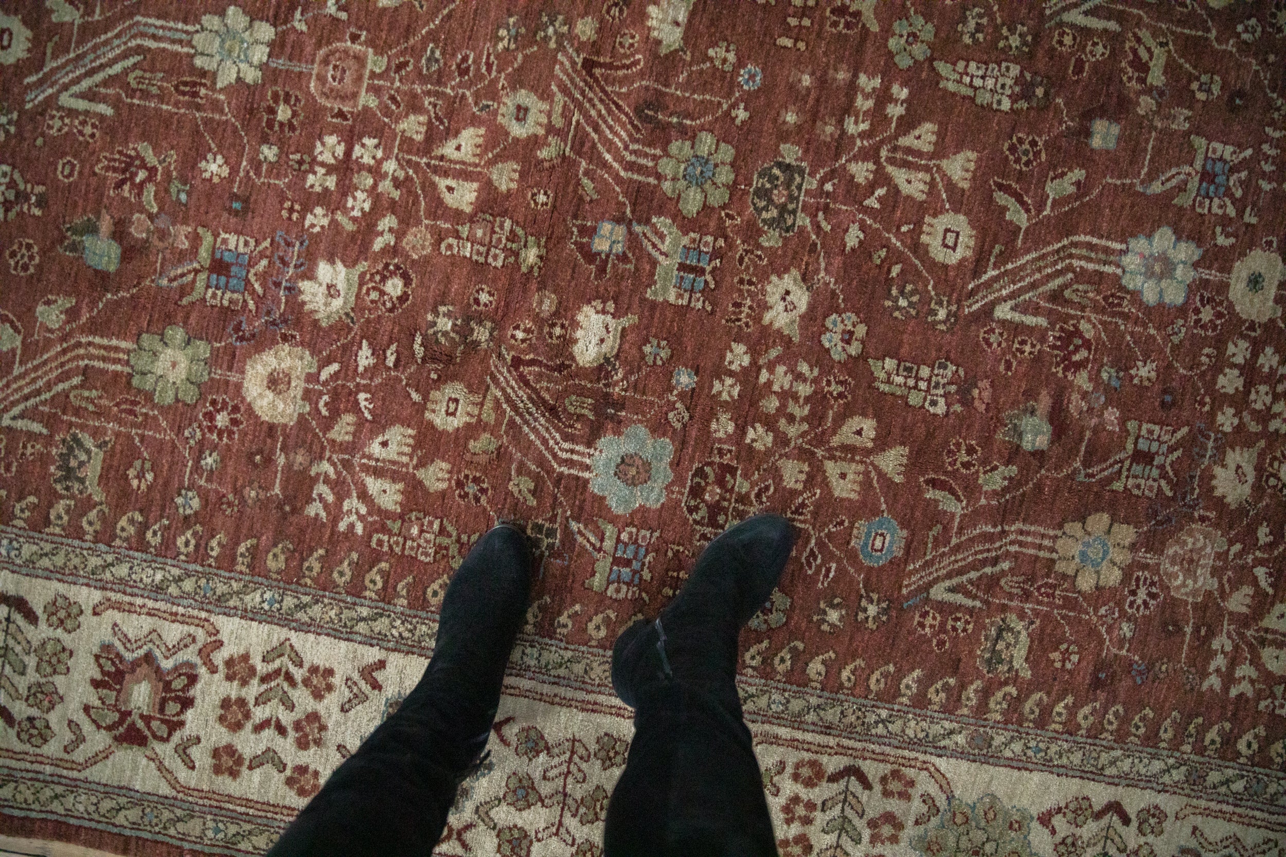 8x10 Vintage Armenian Hamadan Design Carpet by Old New House® - product image 2 for Resin Society