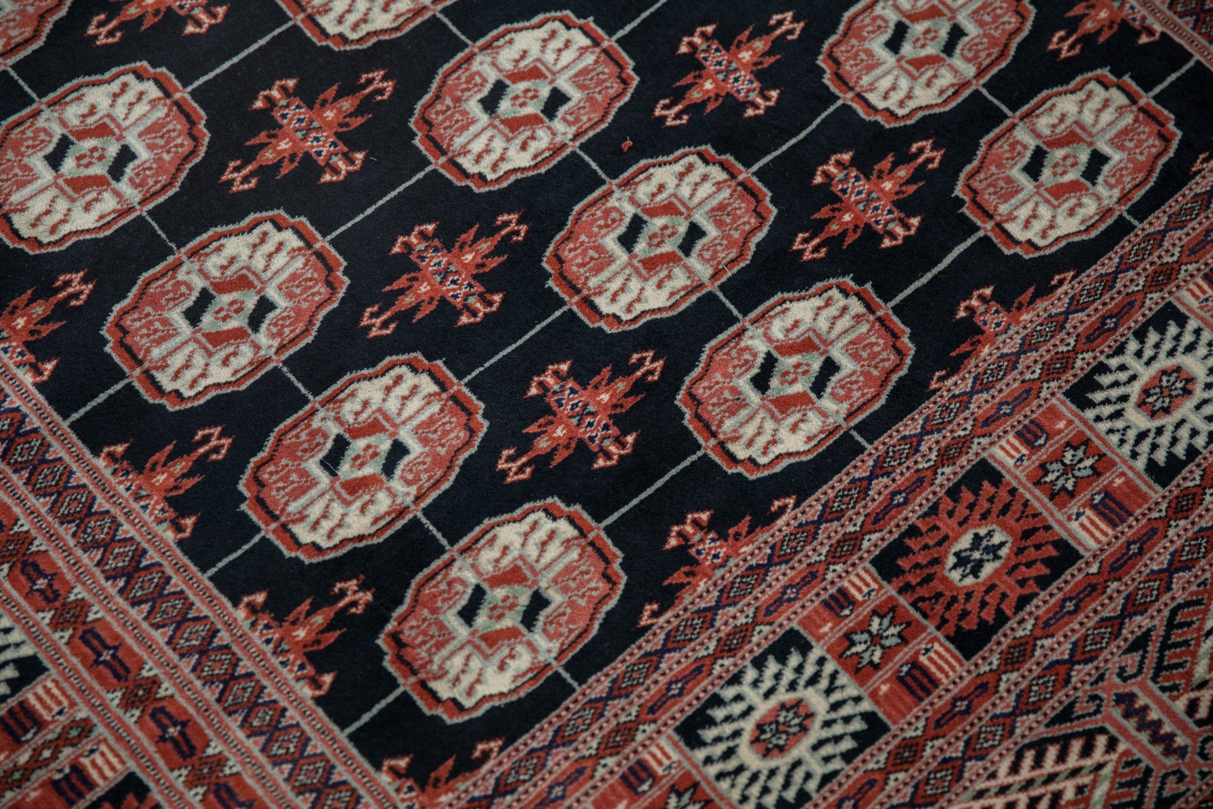 4x6 Vintage Fine Bokhara Rug by Old New House® - product image 7 for Resin Society