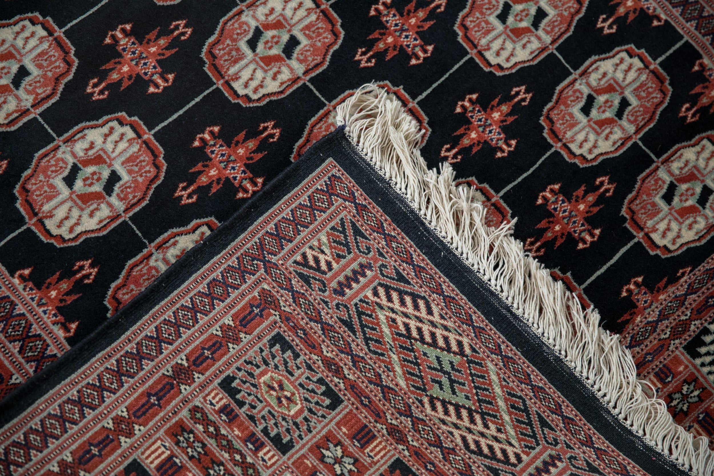 4x6 Vintage Fine Bokhara Rug by Old New House® - product image 9 for Resin Society