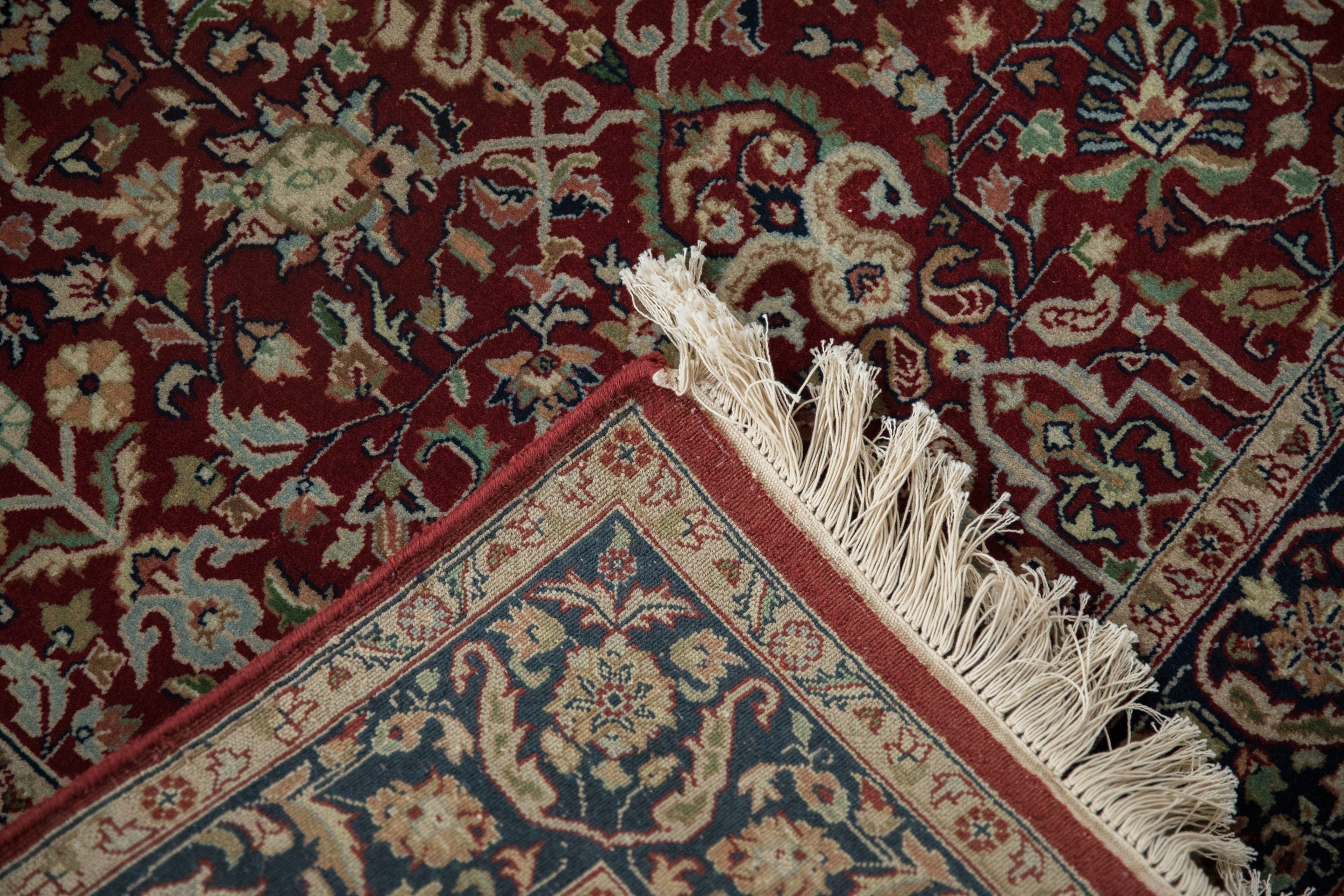 4x6 Fine Indian Tabriz Design Rug by Old New House® - product image 9 for Resin Society
