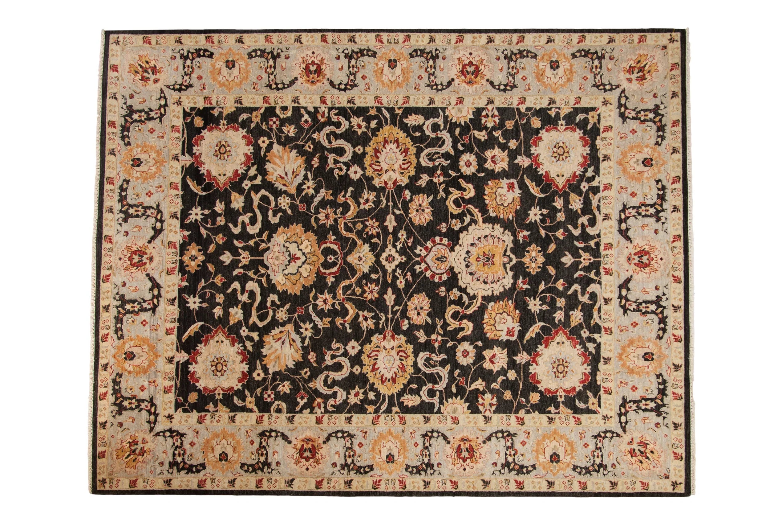 8x10 Indian Sultanabad Design Carpet by Old New House® - main product image for Resin Society