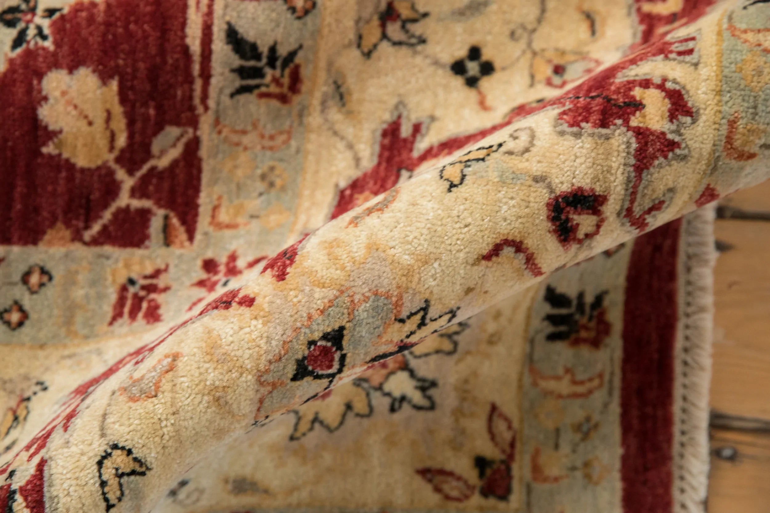 8x10.5 Indian Sultanabad Design Carpet by Old New House® - product image 8 for Resin Society