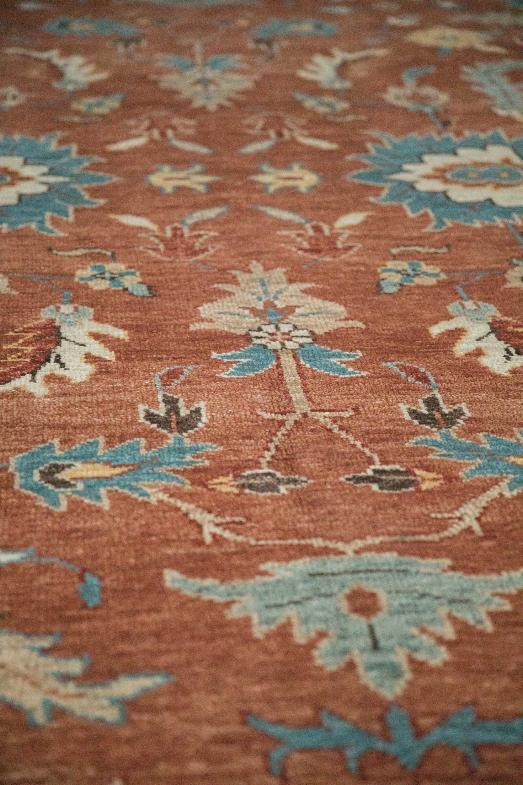 10x13.5 Indian Mahal Design Carpet by Old New House® - product image 7 for Resin Society
