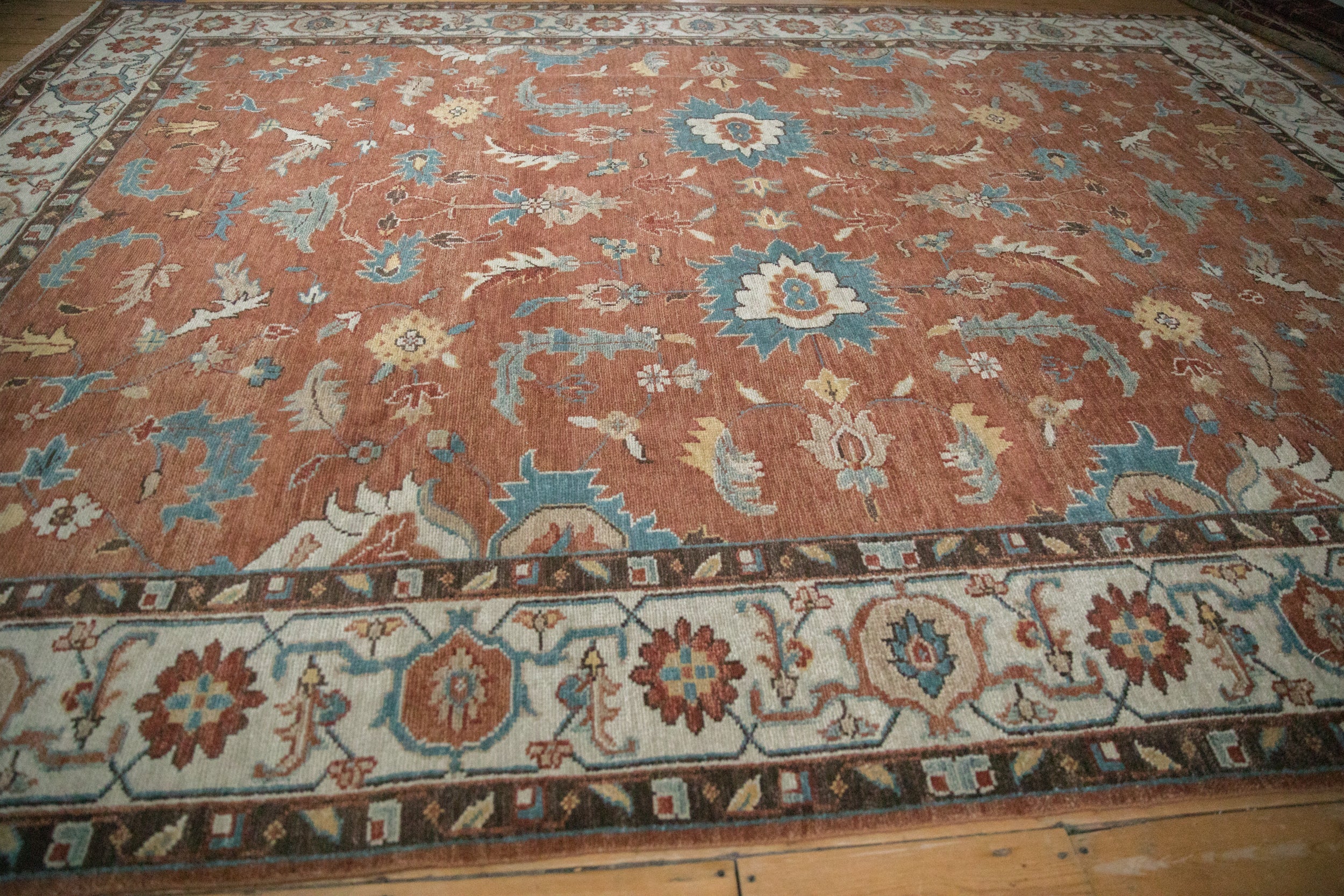 10x13.5 Indian Mahal Design Carpet by Old New House® - product image 8 for Resin Society