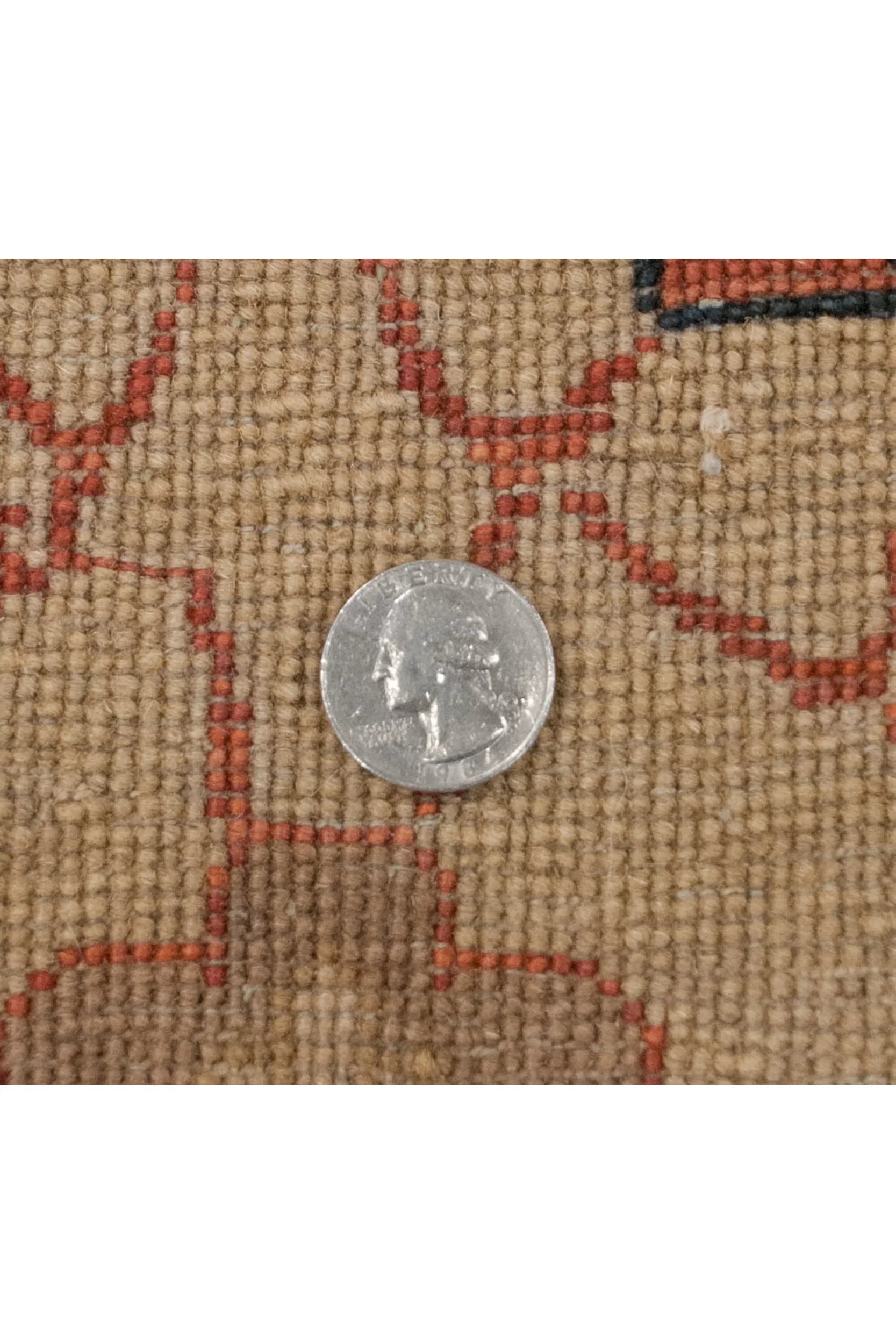 6x9.5 Vintage Indian Bijar Design Carpet by Old New House® - product image 6 for Resin Society