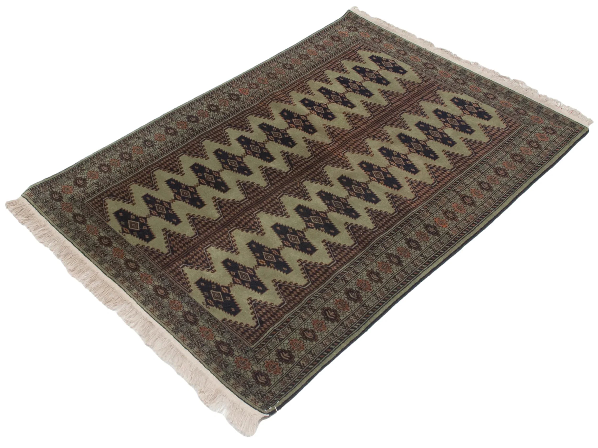 4x6 Vintage Siberian Bokhara Design Rug by Old New House® - product image 3 for Resin Society