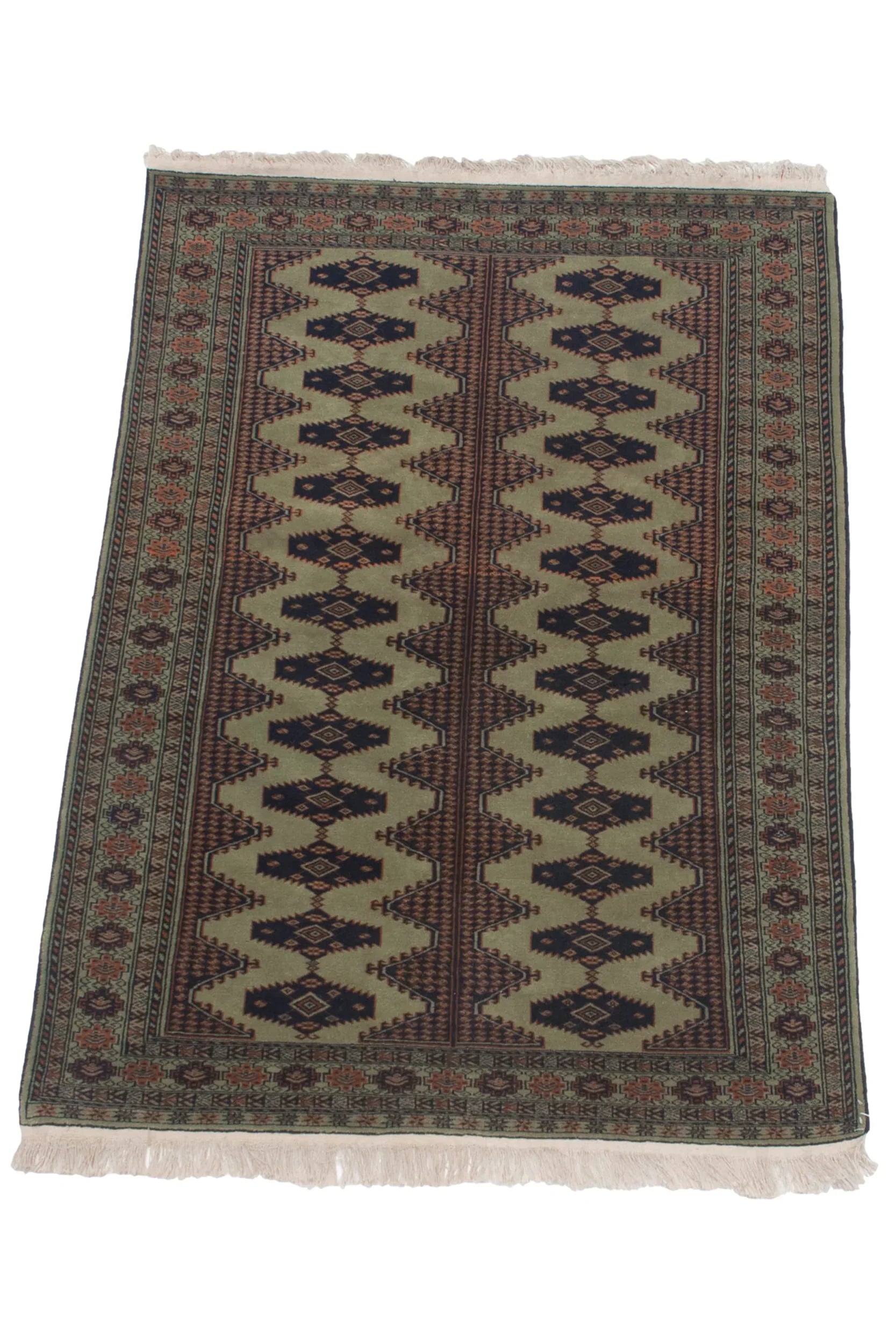 4x6 Vintage Siberian Bokhara Design Rug by Old New House® - product image 6 for Resin Society