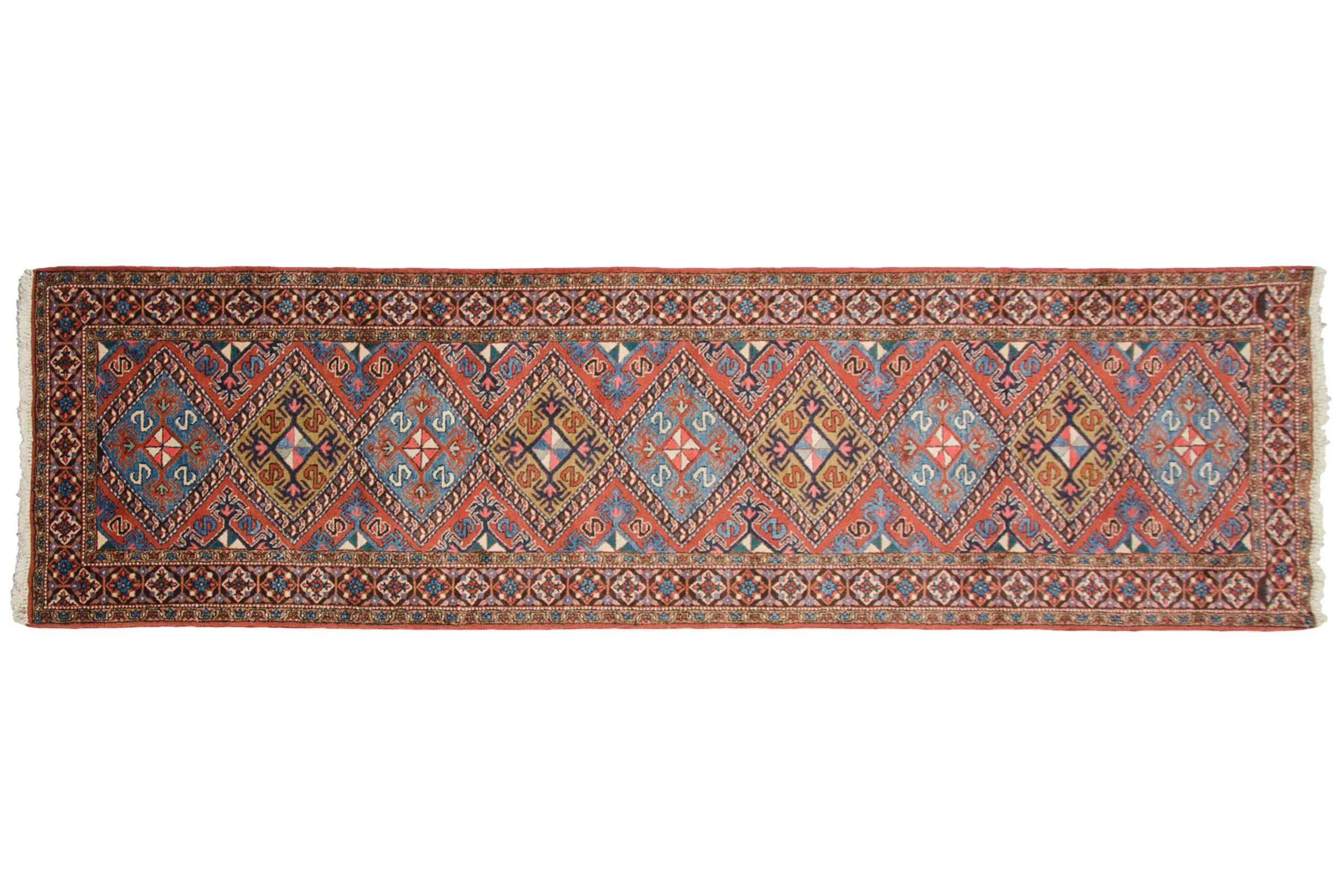 3x11.5 Vintage Ardebil Rug Runner by Old New House® - product image 2 for Resin Society