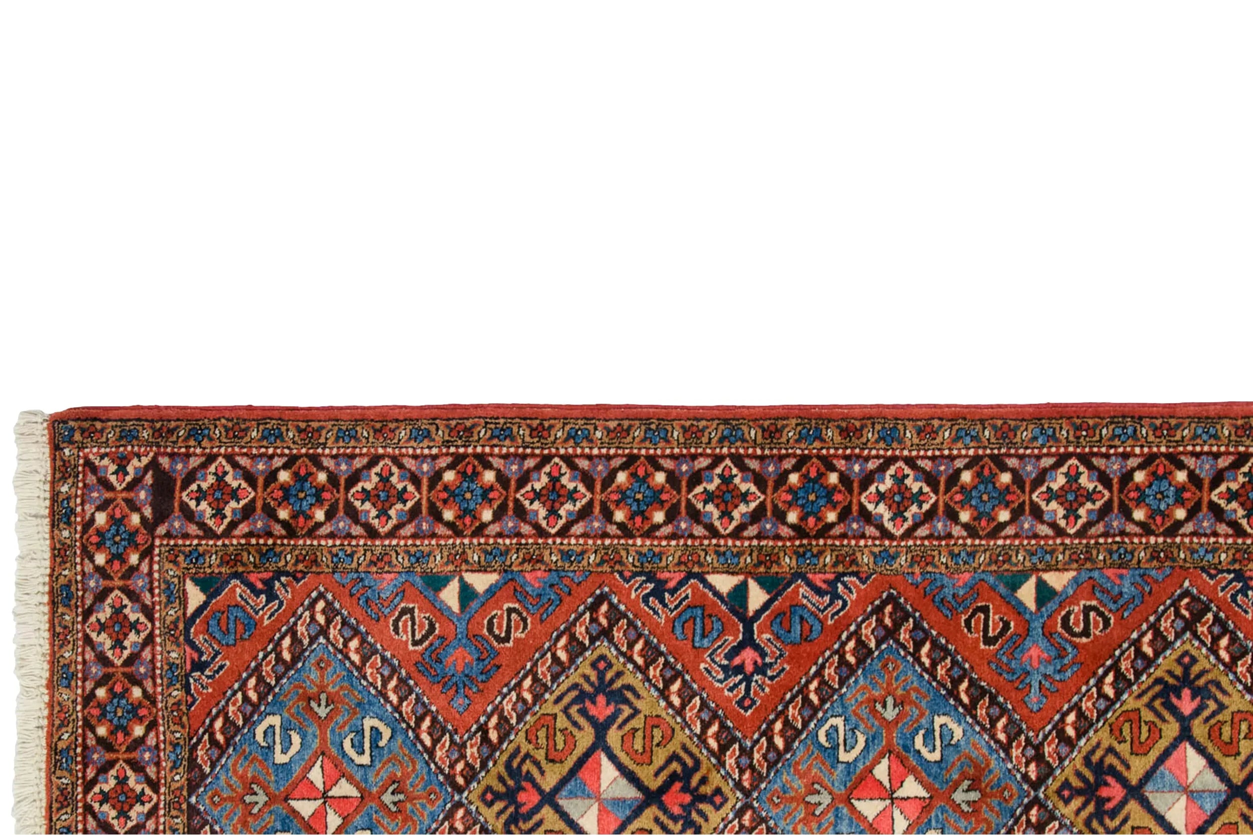 3x11.5 Vintage Ardebil Rug Runner by Old New House® - product image 8 for Resin Society