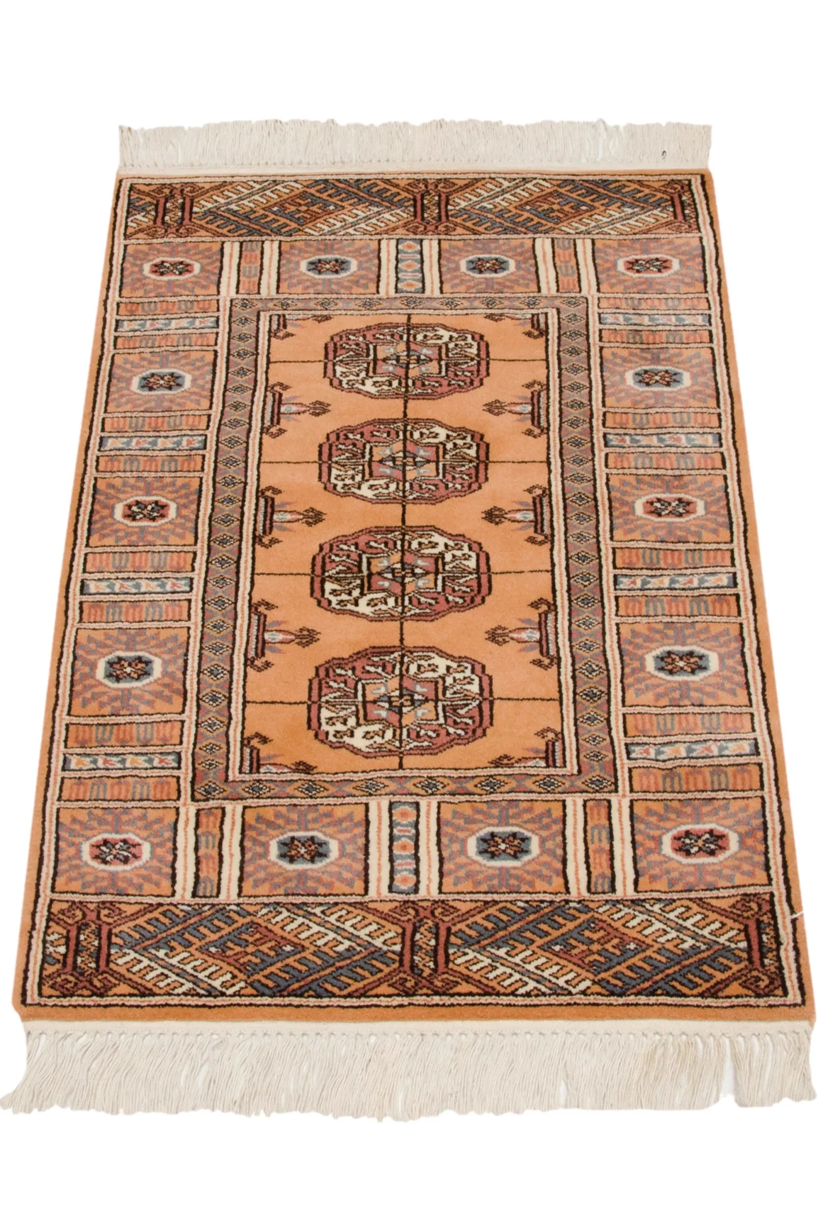 2x3 Vintage Indian Bokhara Design Rug Mat