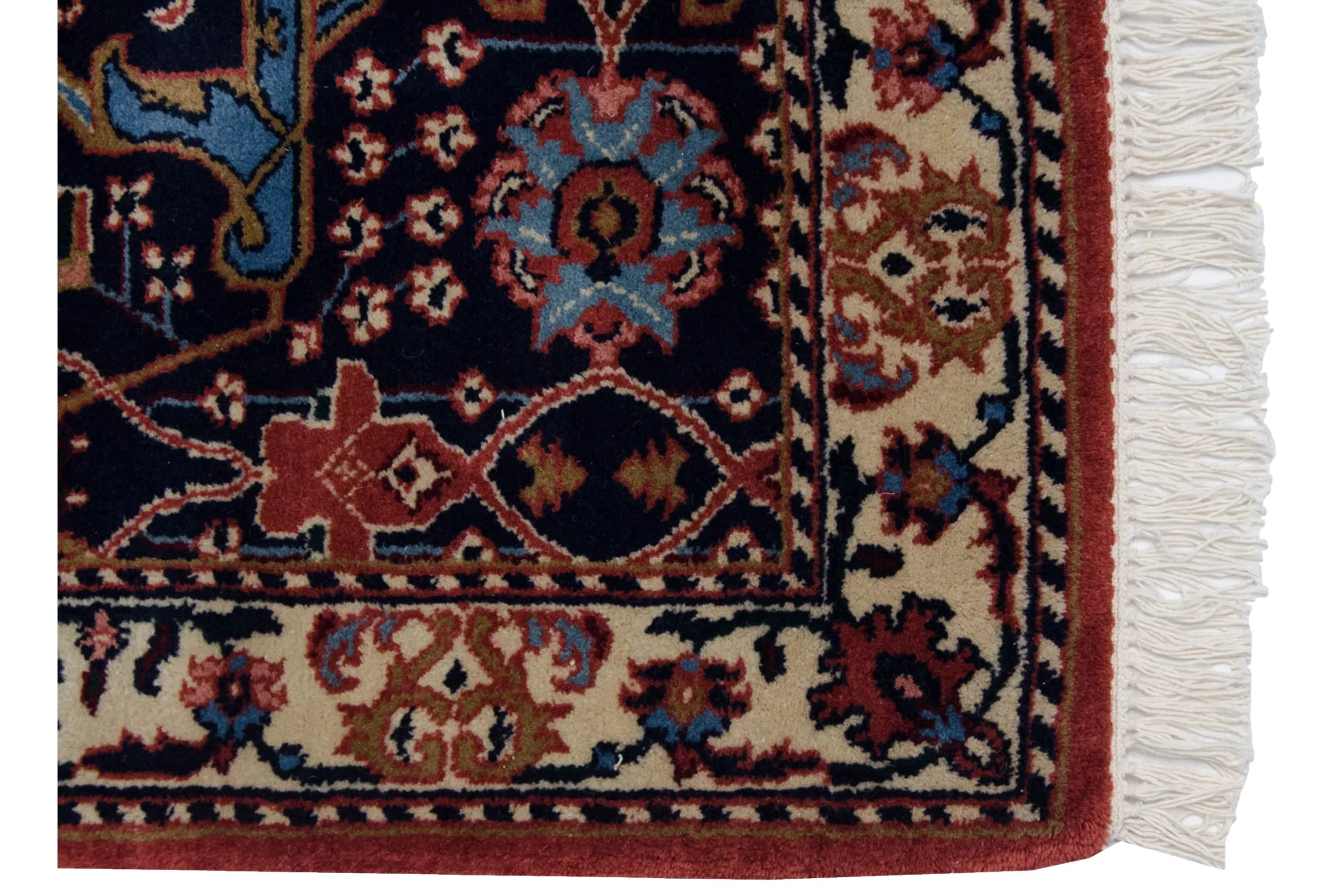 3.5x5.5 Vintage Indian Bijar Design Rug by Old New House® - product image 3 for Resin Society