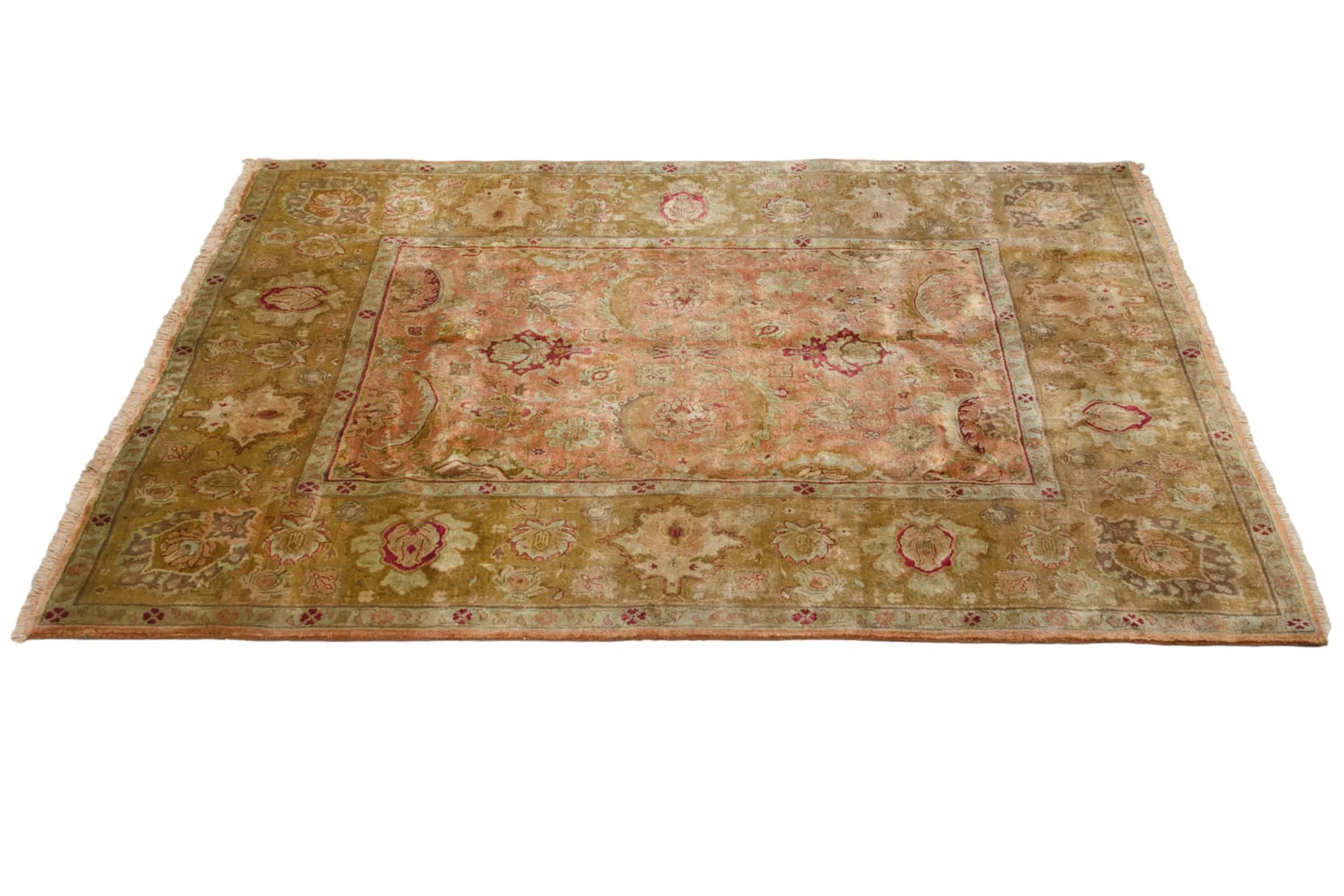 8.5x9.5 Vintage Agra Square Carpet by Old New House® - product image 2 for Resin Society