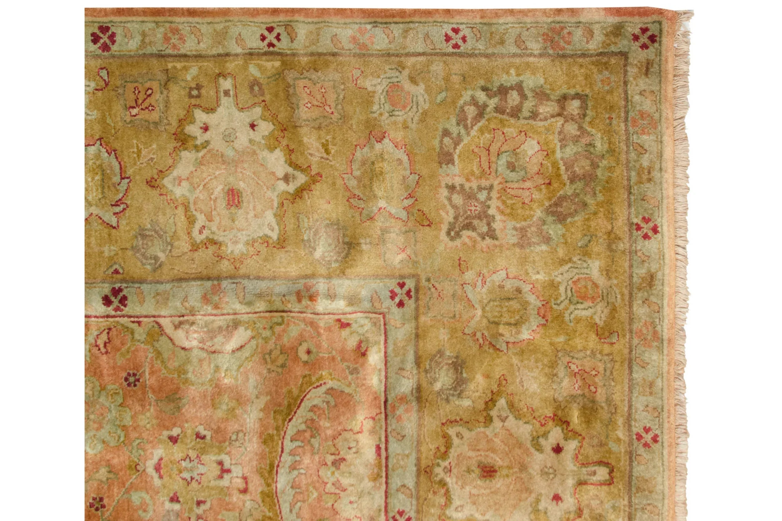 8.5x9.5 Vintage Agra Square Carpet by Old New House® - product image 7 for Resin Society