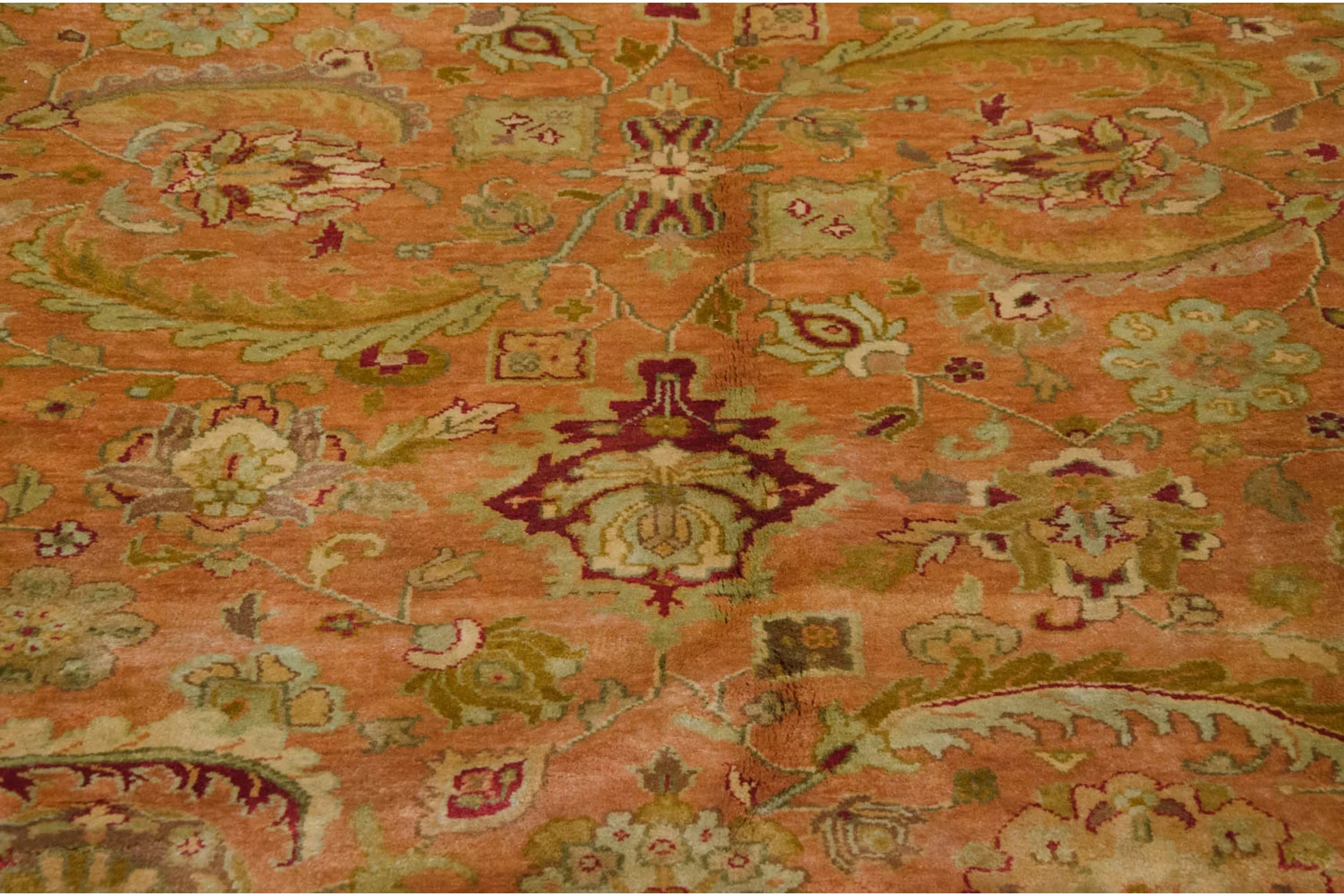8.5x9.5 Vintage Agra Square Carpet by Old New House® - product image 9 for Resin Society