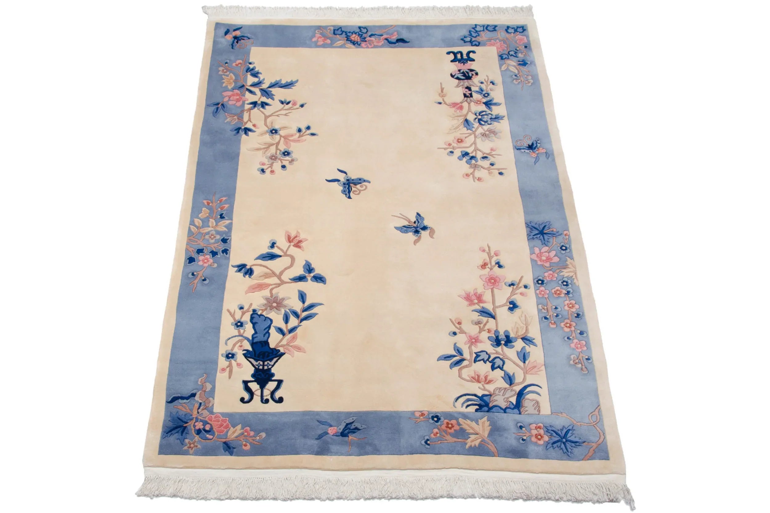 6x9 Vintage Art Deco Carpet by Old New House® - product image 10 for Resin Society