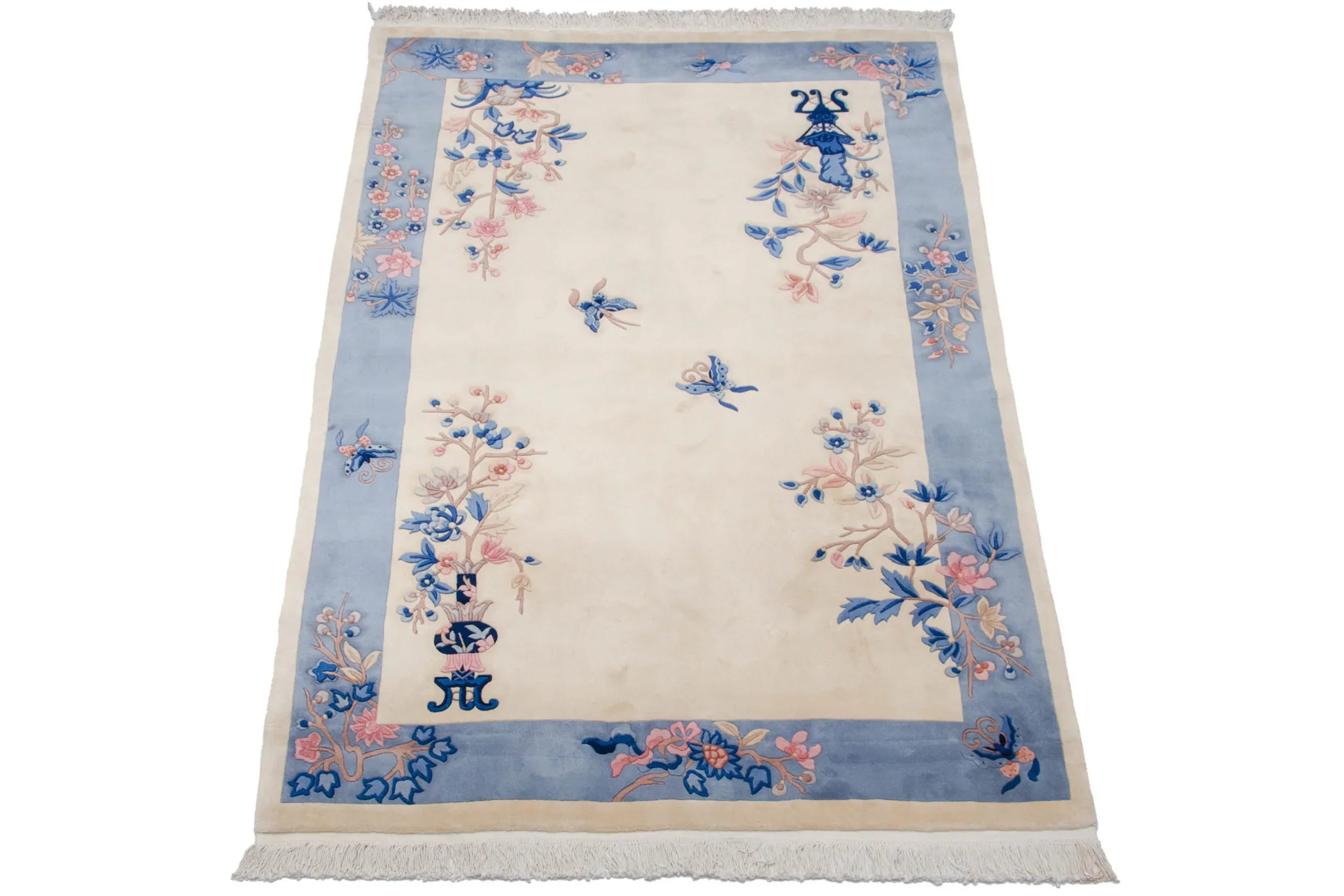 6x9 Vintage Art Deco Carpet by Old New House® - product image 11 for Resin Society