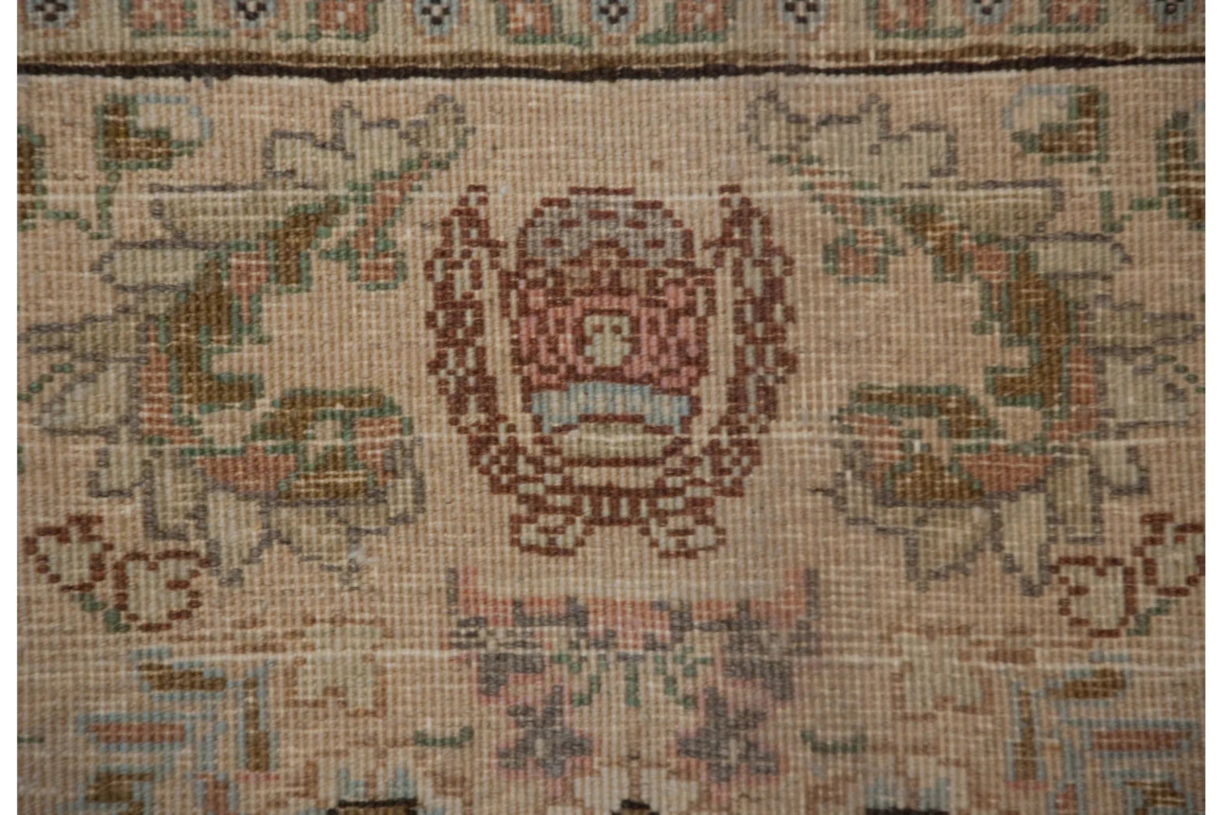 12x17.5 Vintage Tabriz Carpet by Old New House® - product image 4 for Resin Society