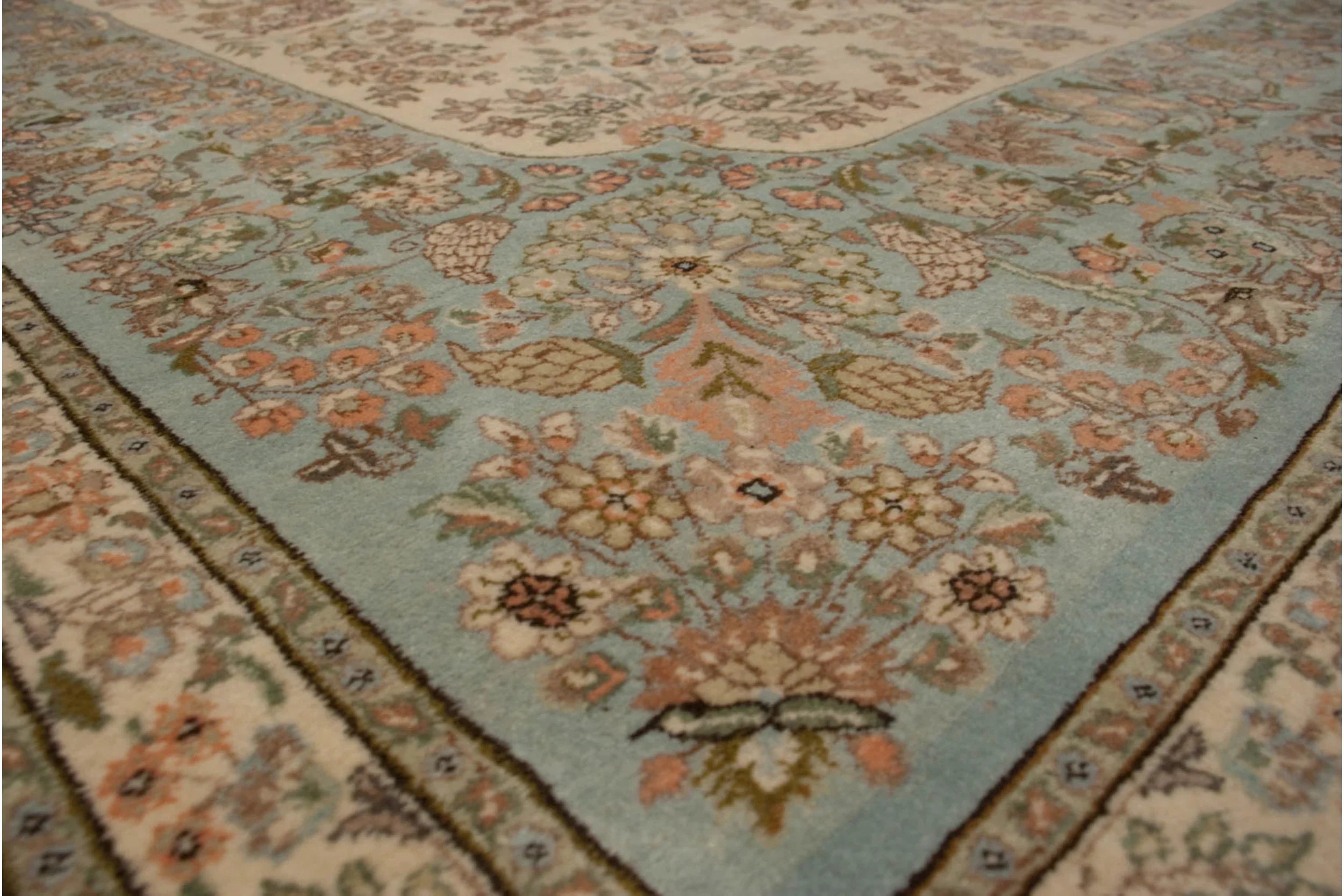 12x17.5 Vintage Tabriz Carpet by Old New House® - product image 3 for Resin Society