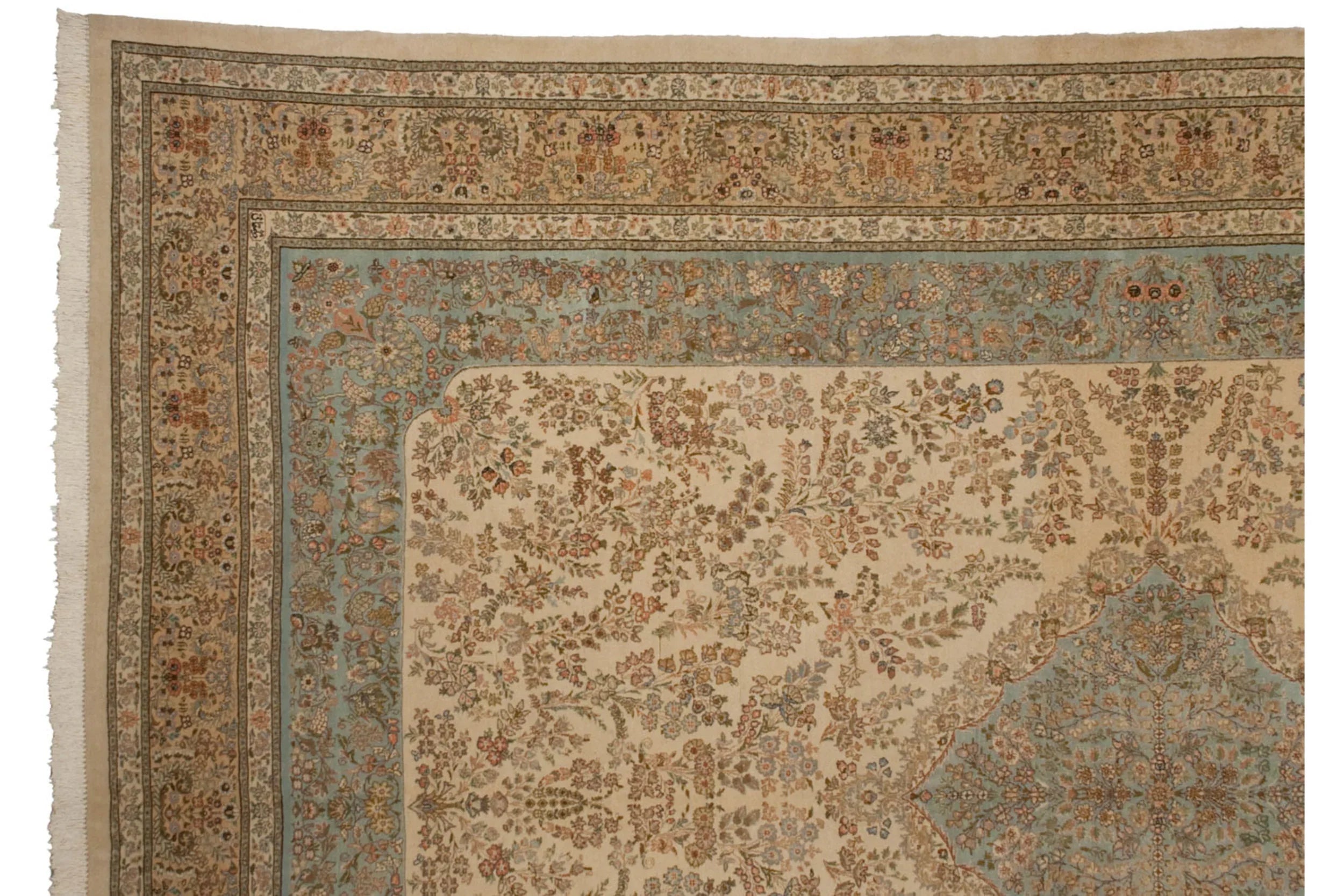 12x17.5 Vintage Tabriz Carpet by Old New House® - product image 17 for Resin Society