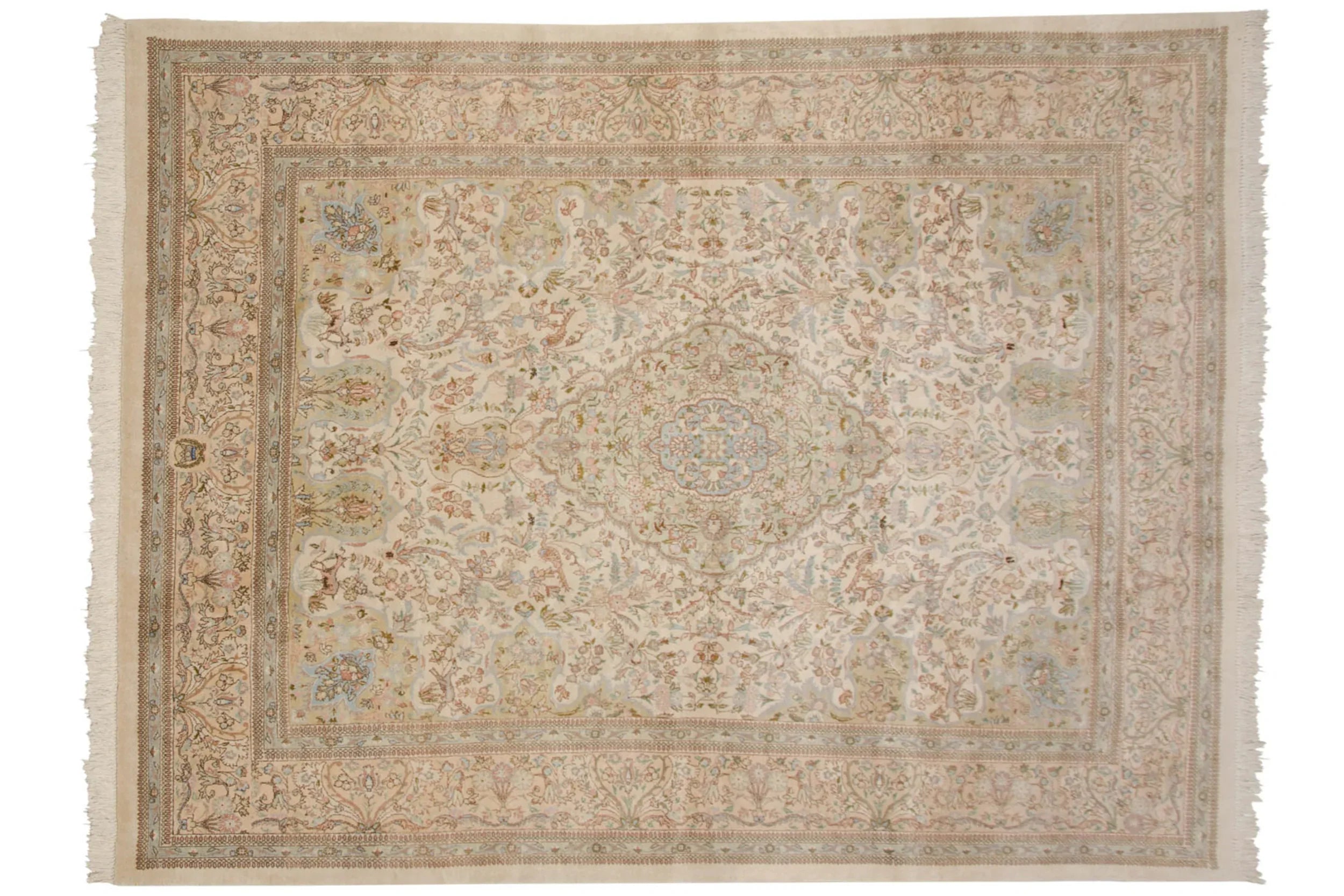 8.5x11 Vintage Tabriz Carpet by Old New House® - product image 2 for Resin Society