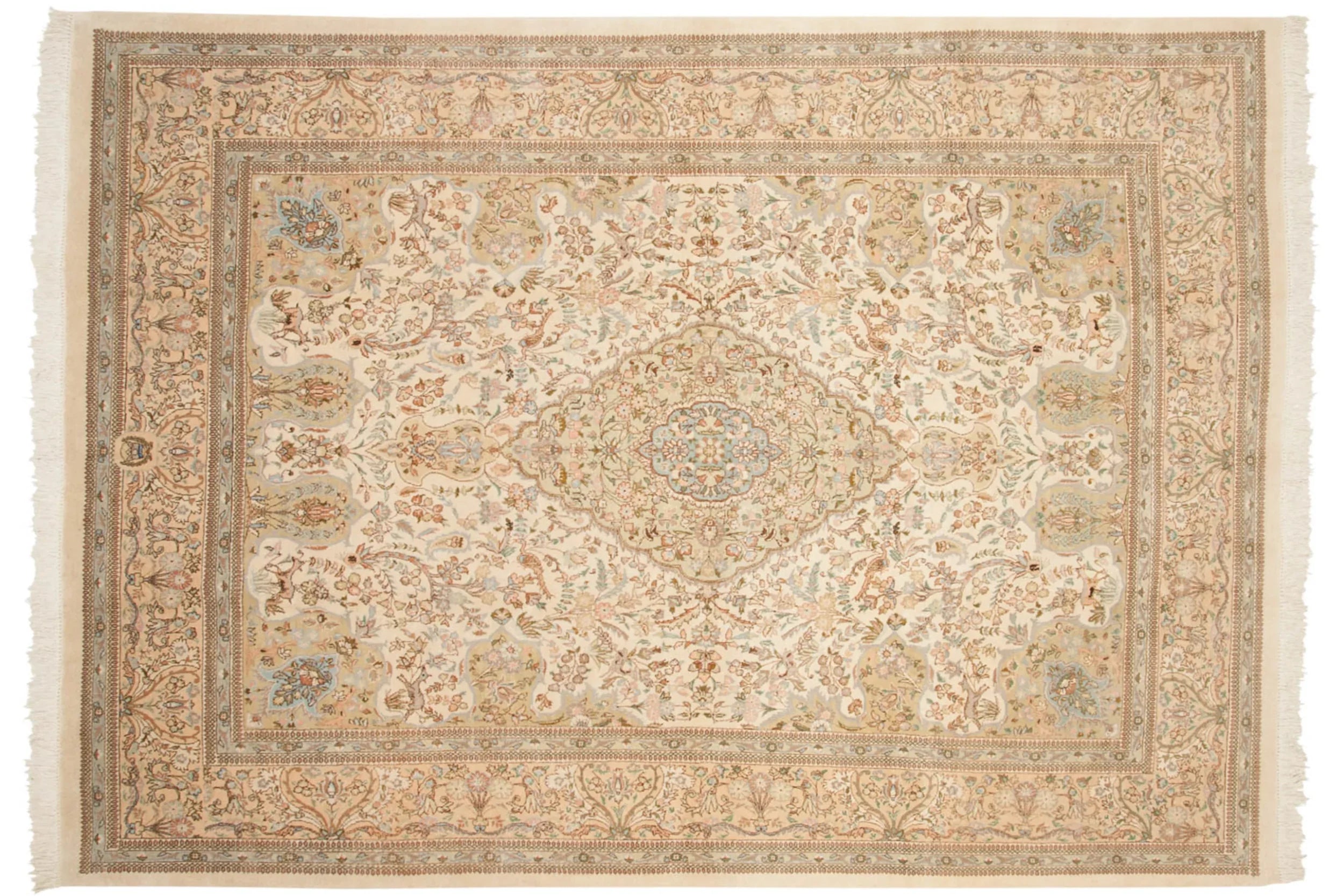 8.5x11 Vintage Tabriz Carpet by Old New House® - product image 15 for Resin Society