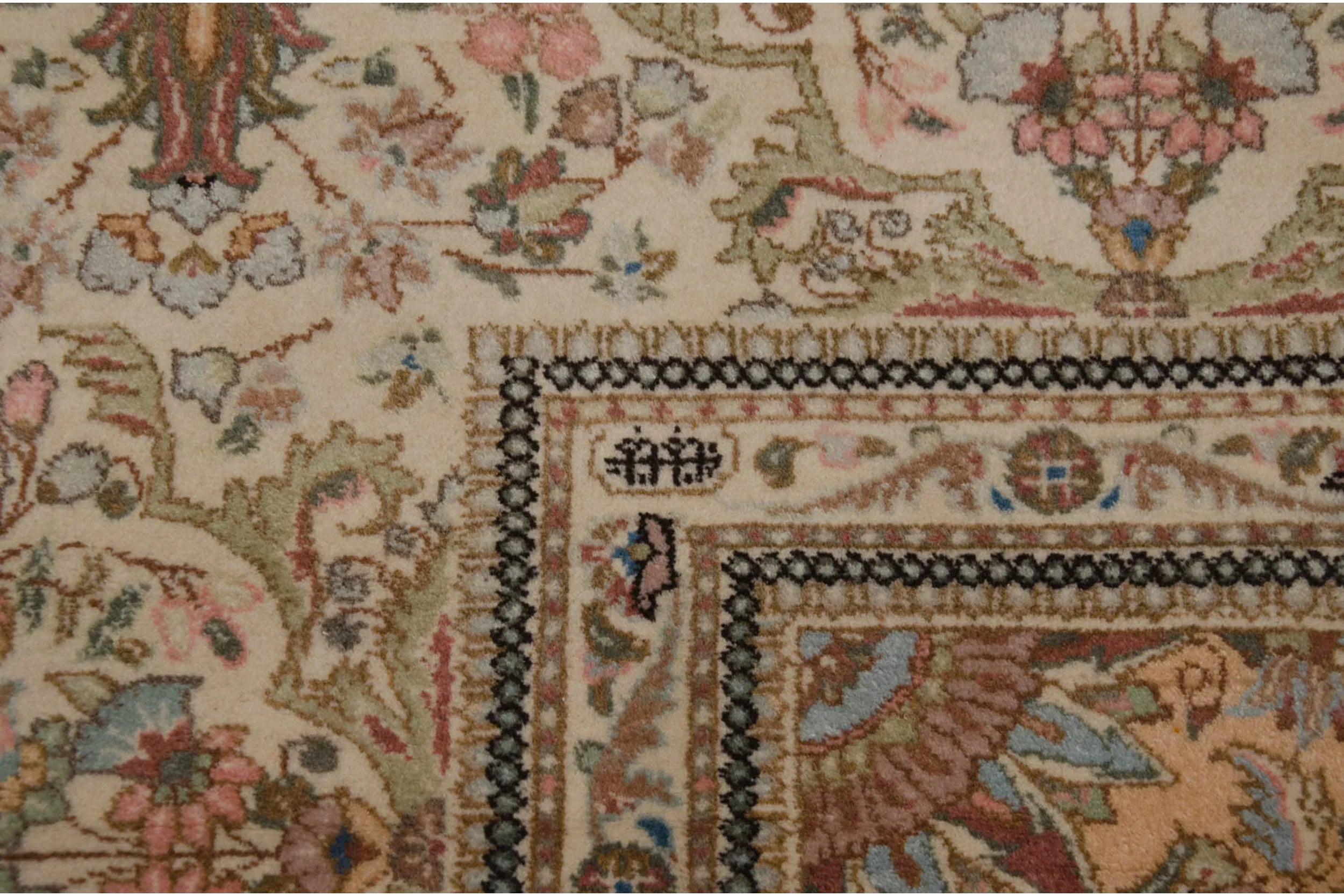 11.5x13 Vintage Tabriz Square Carpet by Old New House® - product image 15 for Resin Society