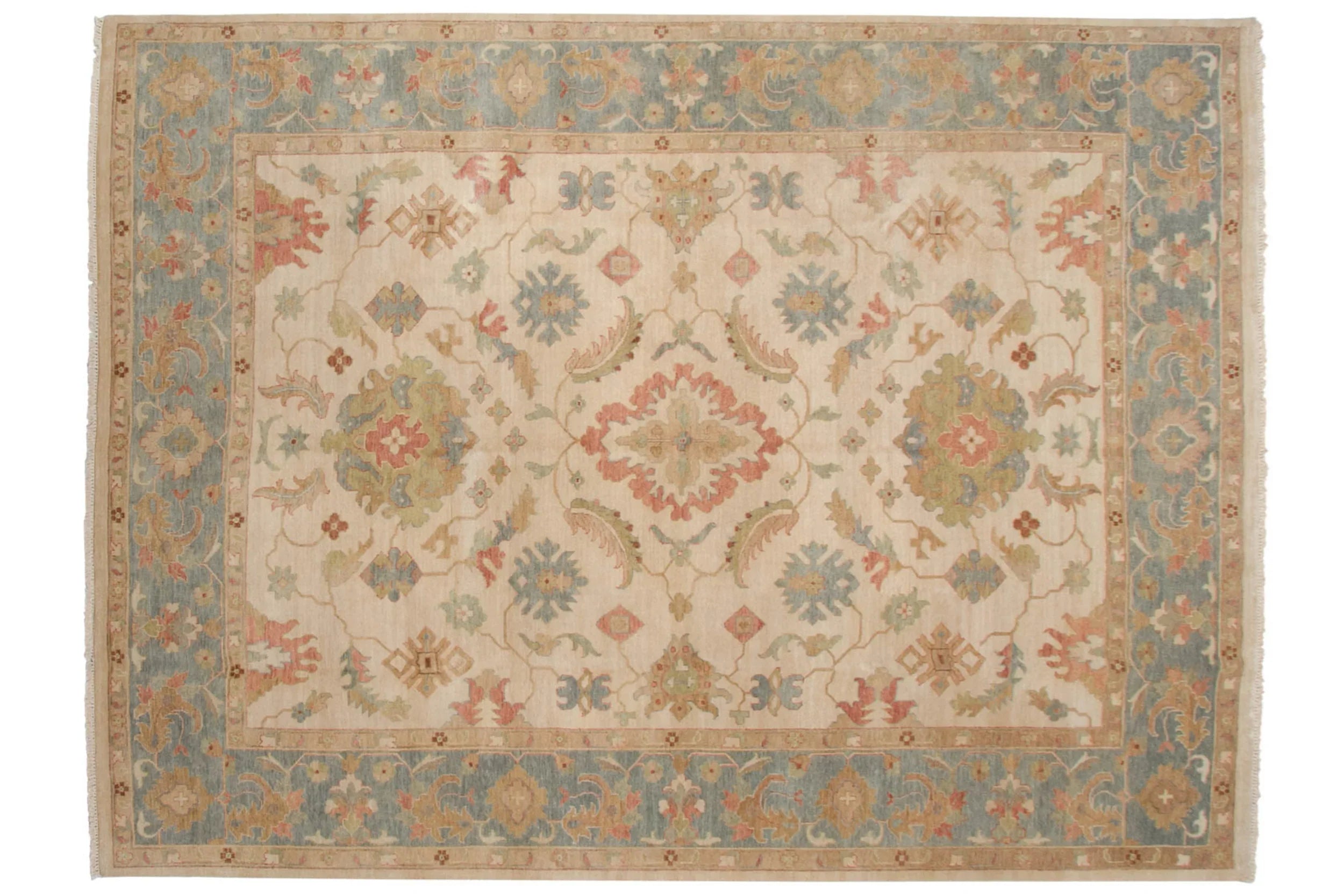 9x12 Indian Sultanabad Design Carpet by Old New House® - main product image for Resin Society