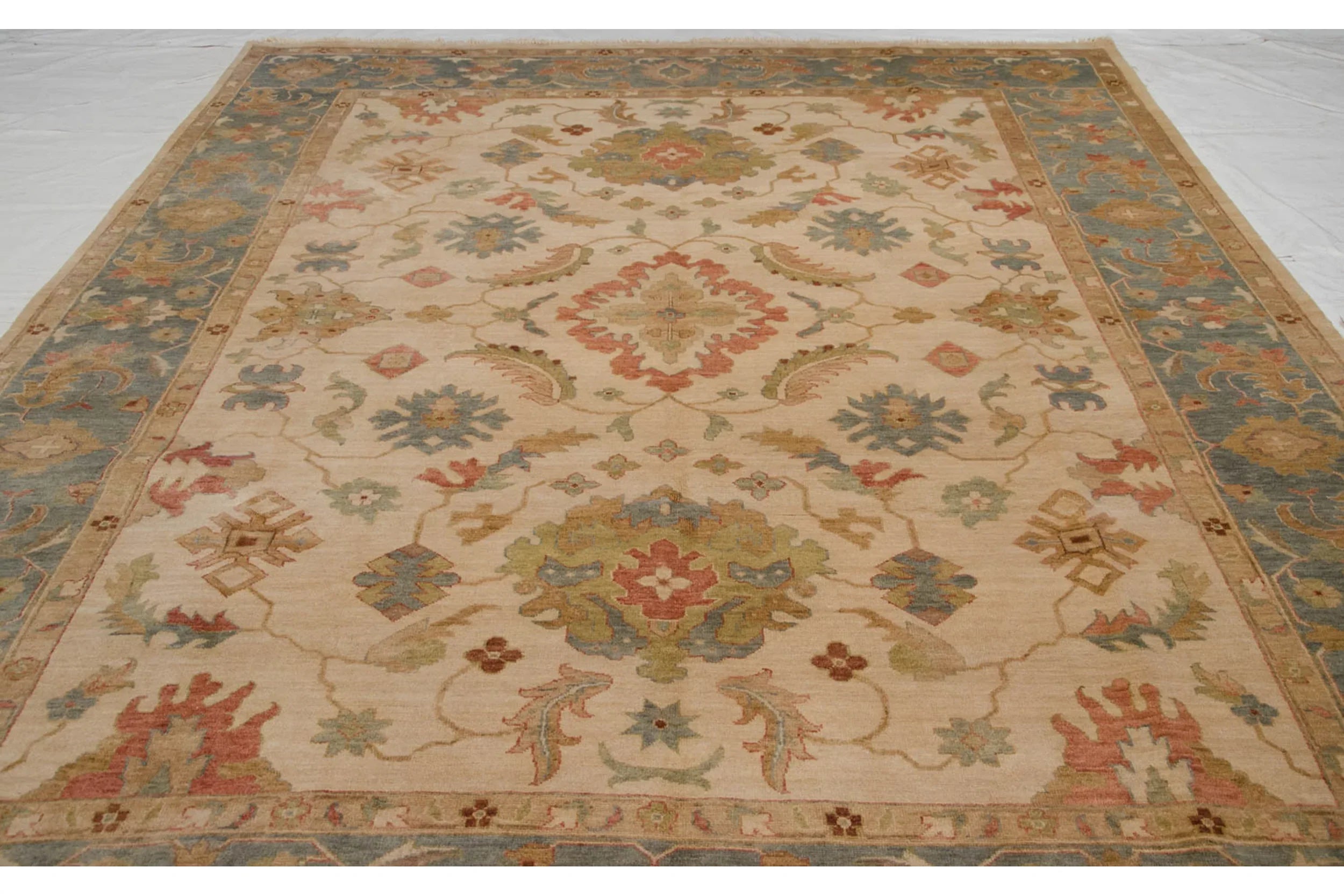 9x12 Indian Sultanabad Design Carpet by Old New House® - product image 10 for Resin Society