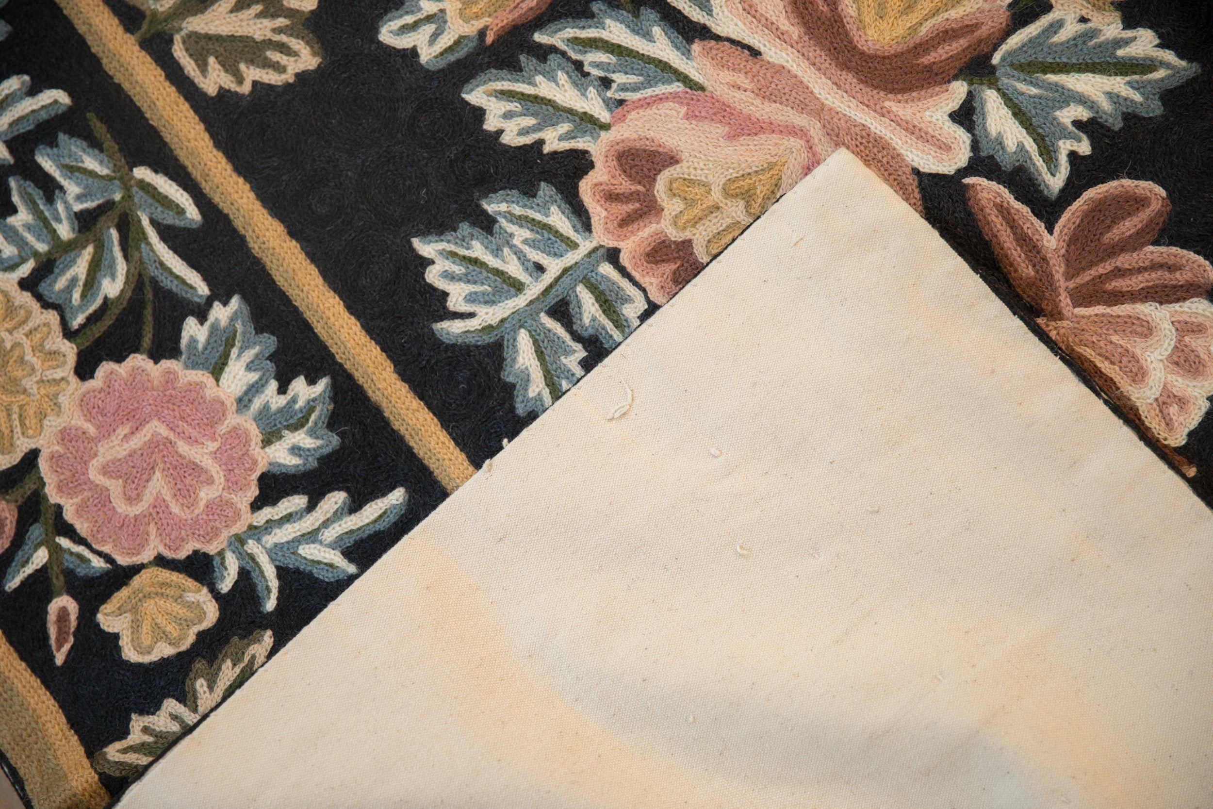 4x6 Vintage Chainstitch Rug