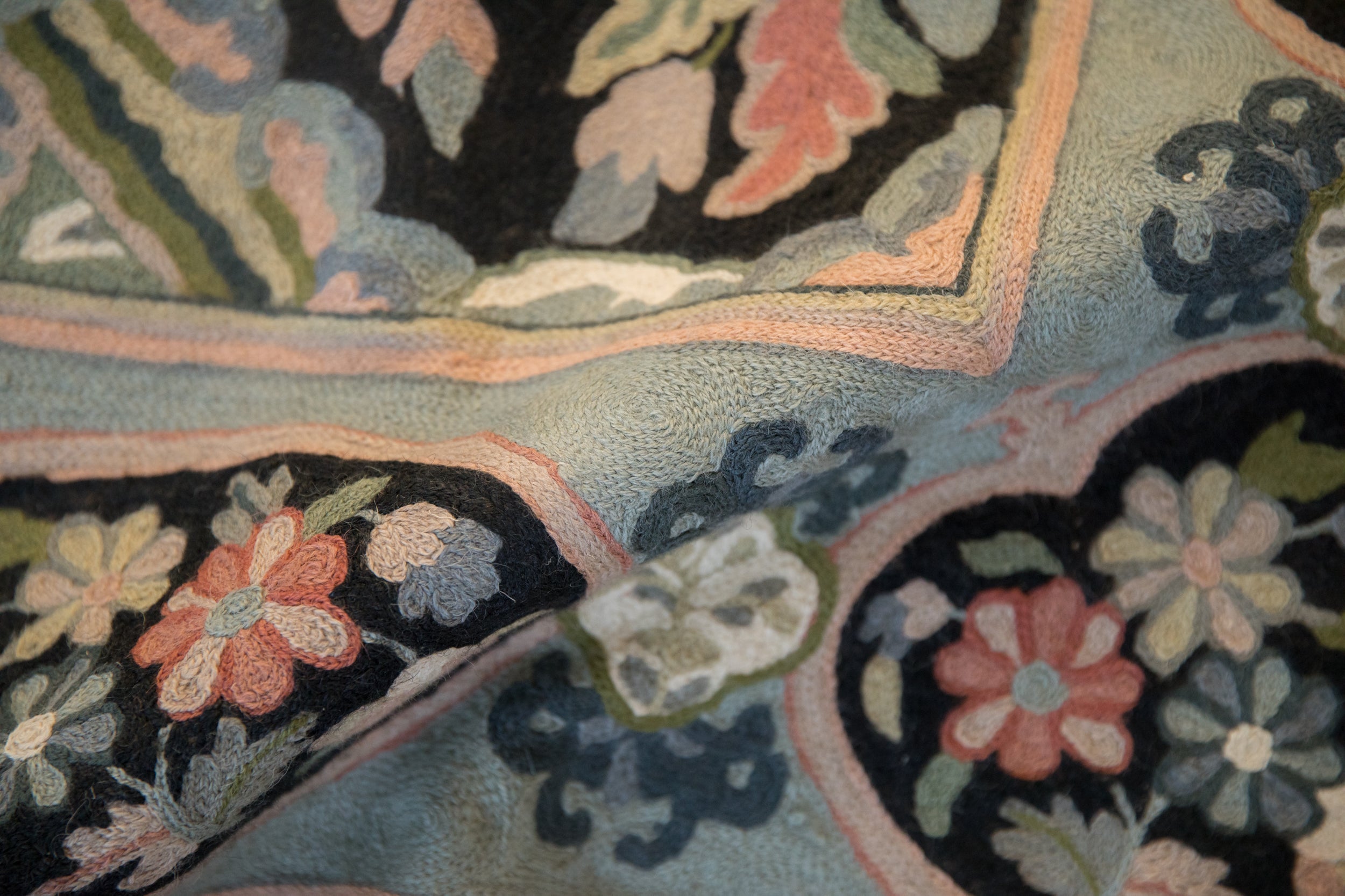 4x6 Vintage Chainstitch Rug
