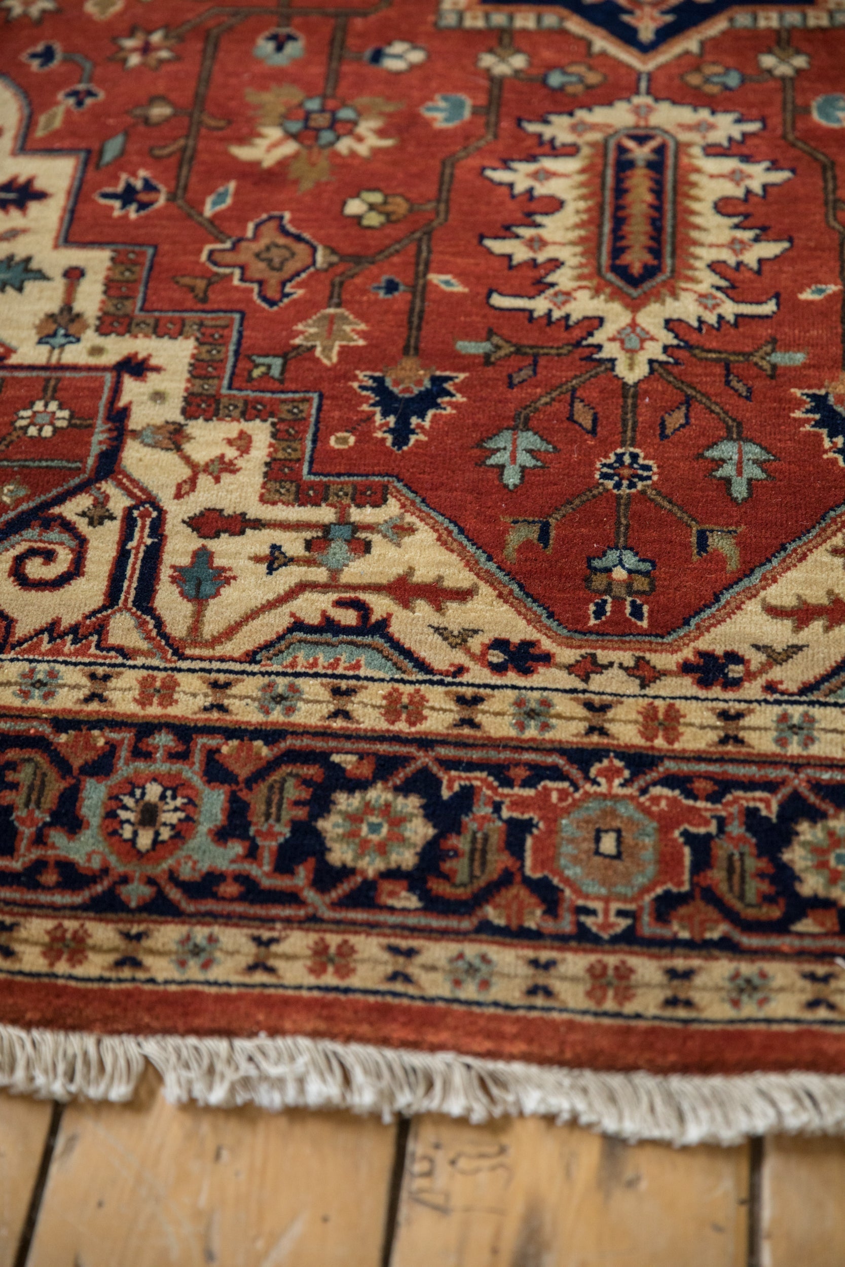 4x12 Indian Heriz Design Rug Runner by Old New House® - product image 7 for Resin Society