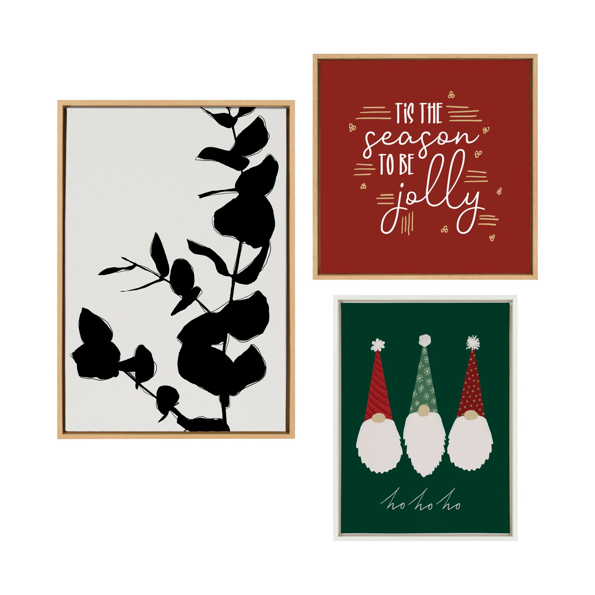 Sylvie General Store Family BW Framed Canvas by Border Bloom