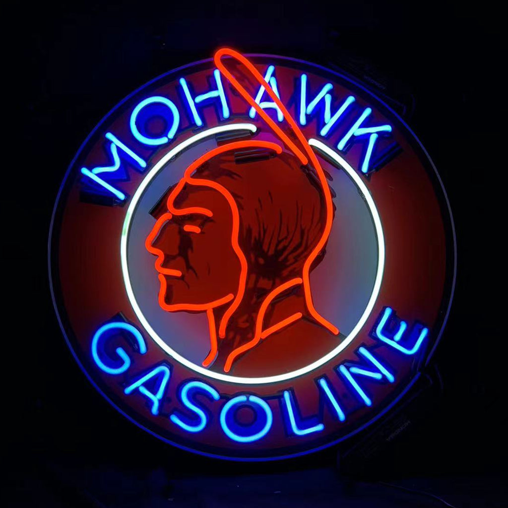 Mohawkk Gasoline Neon Signs Light by Neon Signs Land - product image 2 for Resin Society